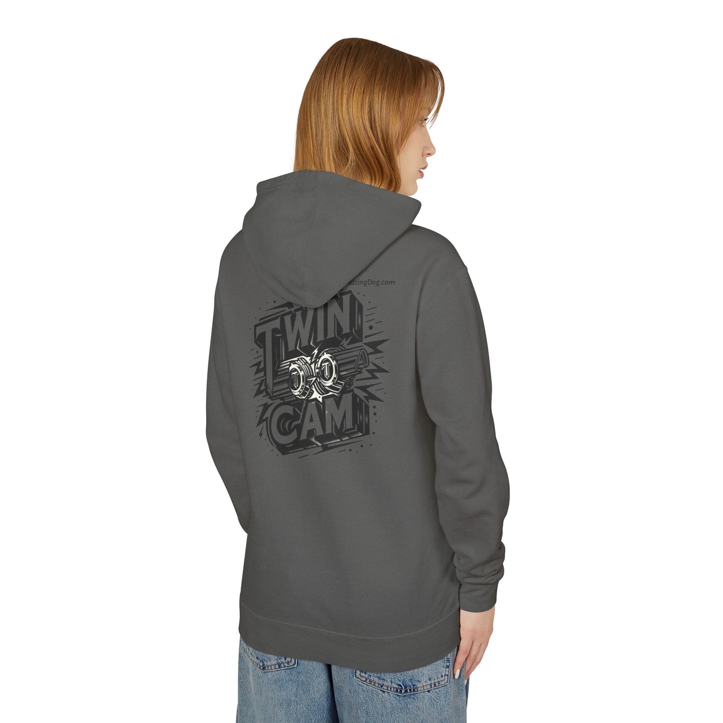 Twin Cam Motor Lightweight Hoodie - Cotton