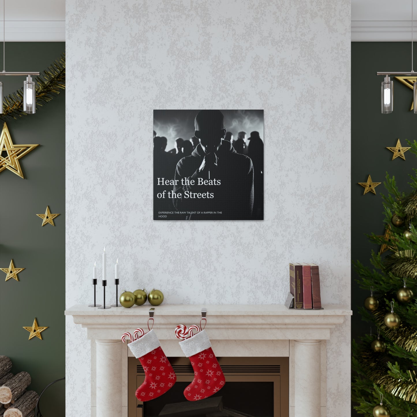 Smoov Street rapper Canvas Wall Art