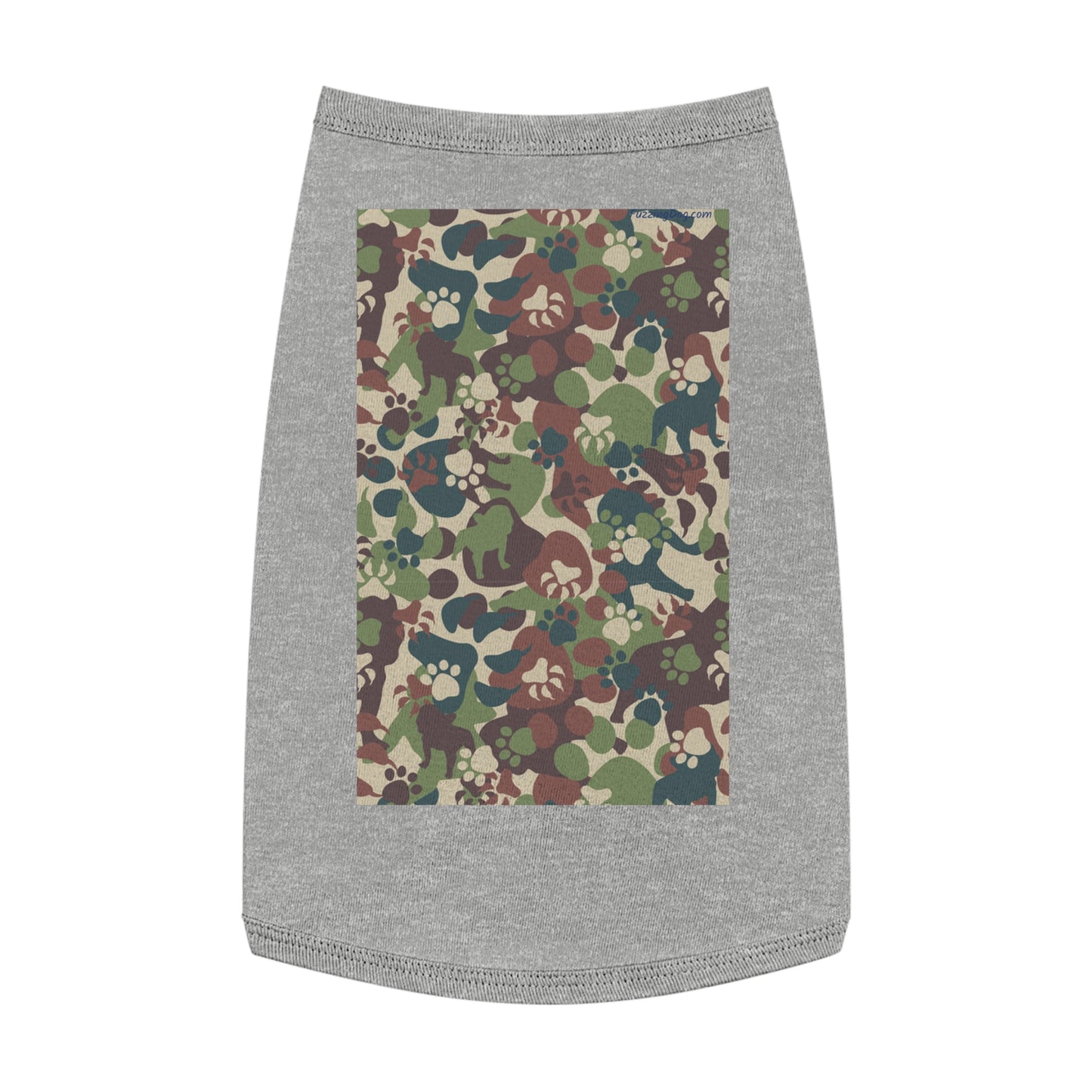 Camo Pet Tank Top.
