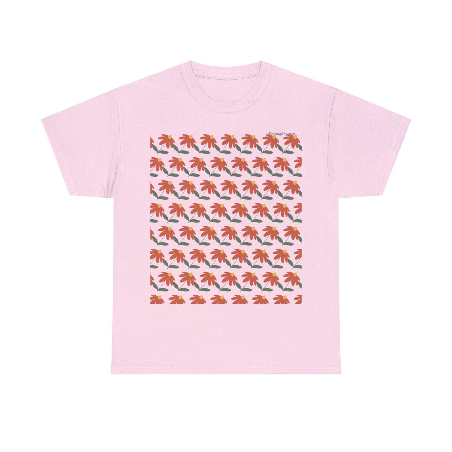Flower Unisex Heavy Cotton Tee