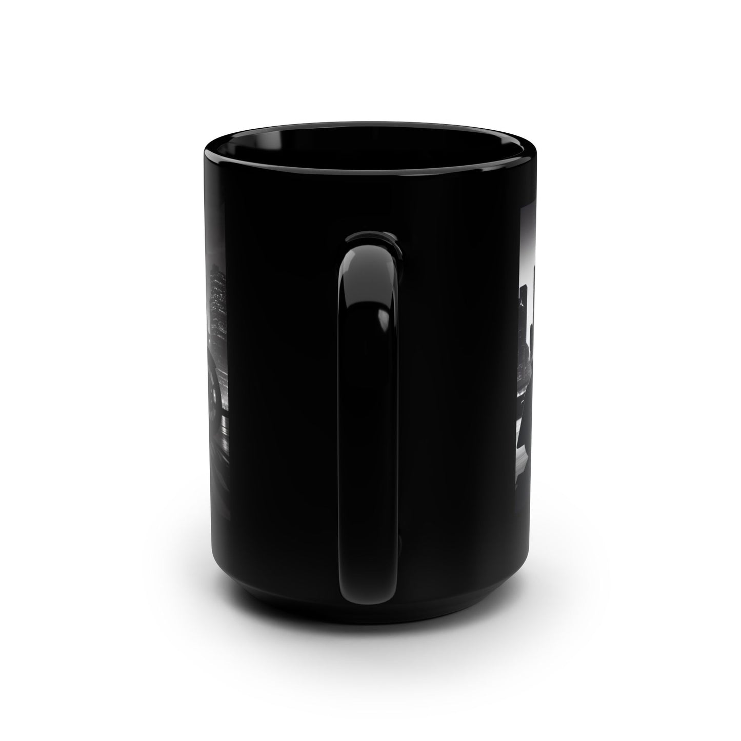 Night ride Motorcycle 15oz Coffee Mug