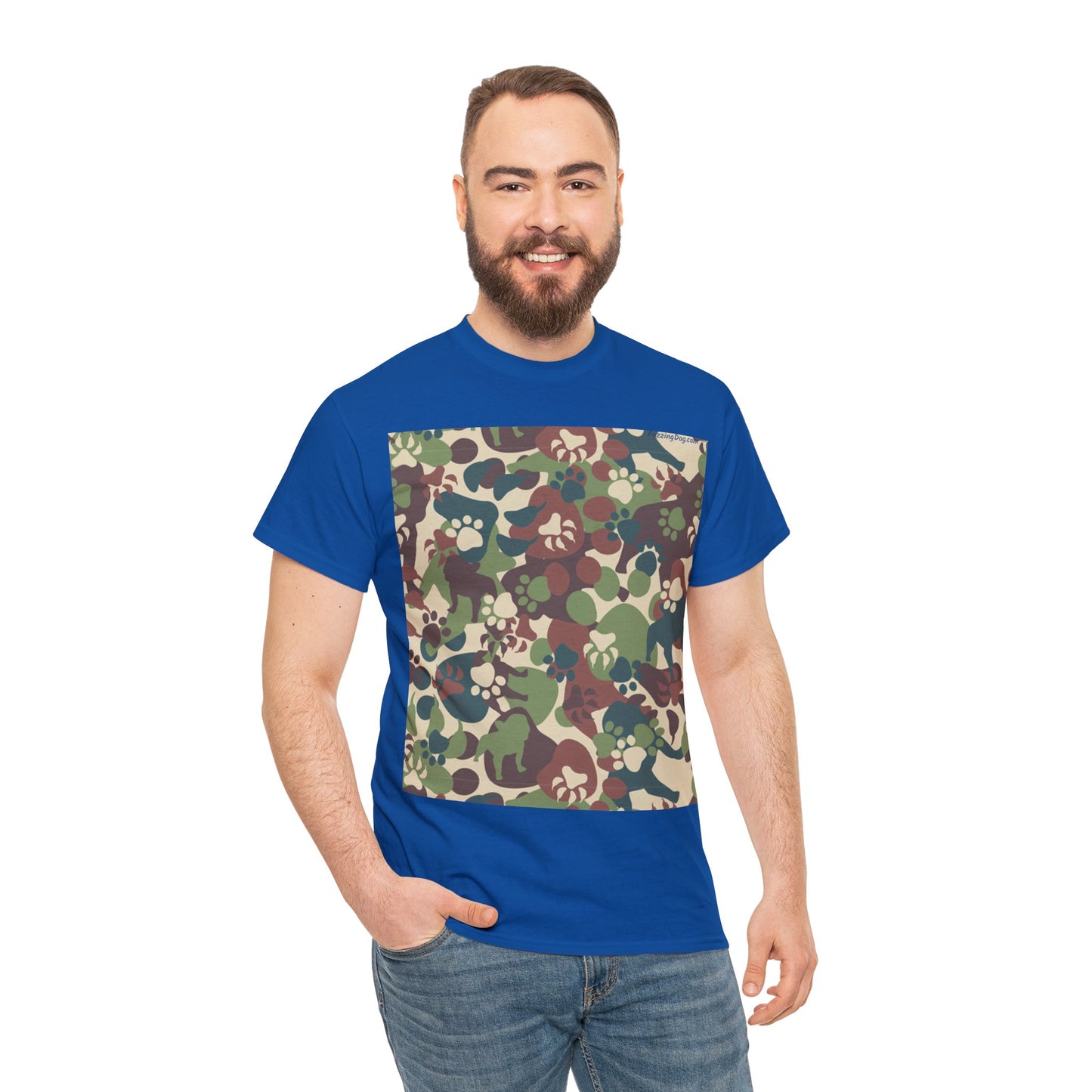Dog Camo Unisex Heavy Cotton Tee