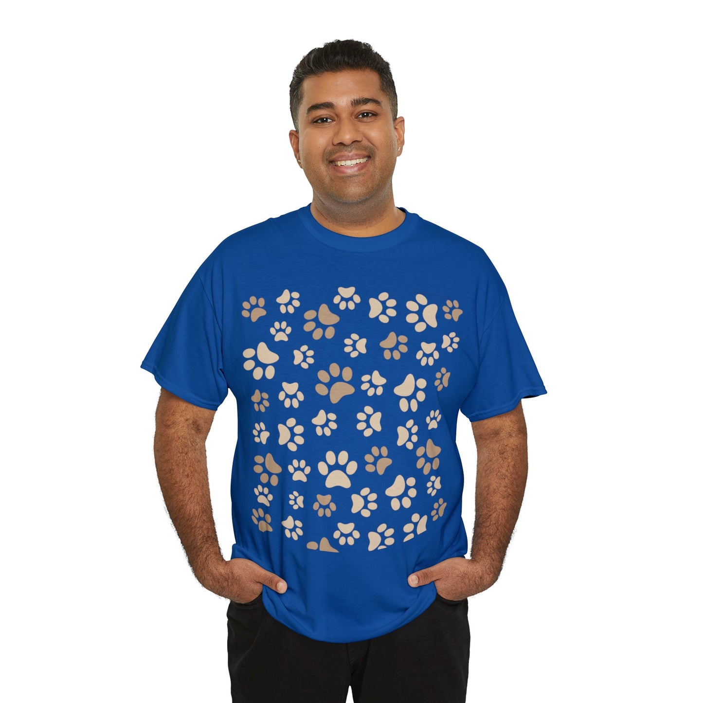Dog Paws Unisex Heavy Cotton Tee