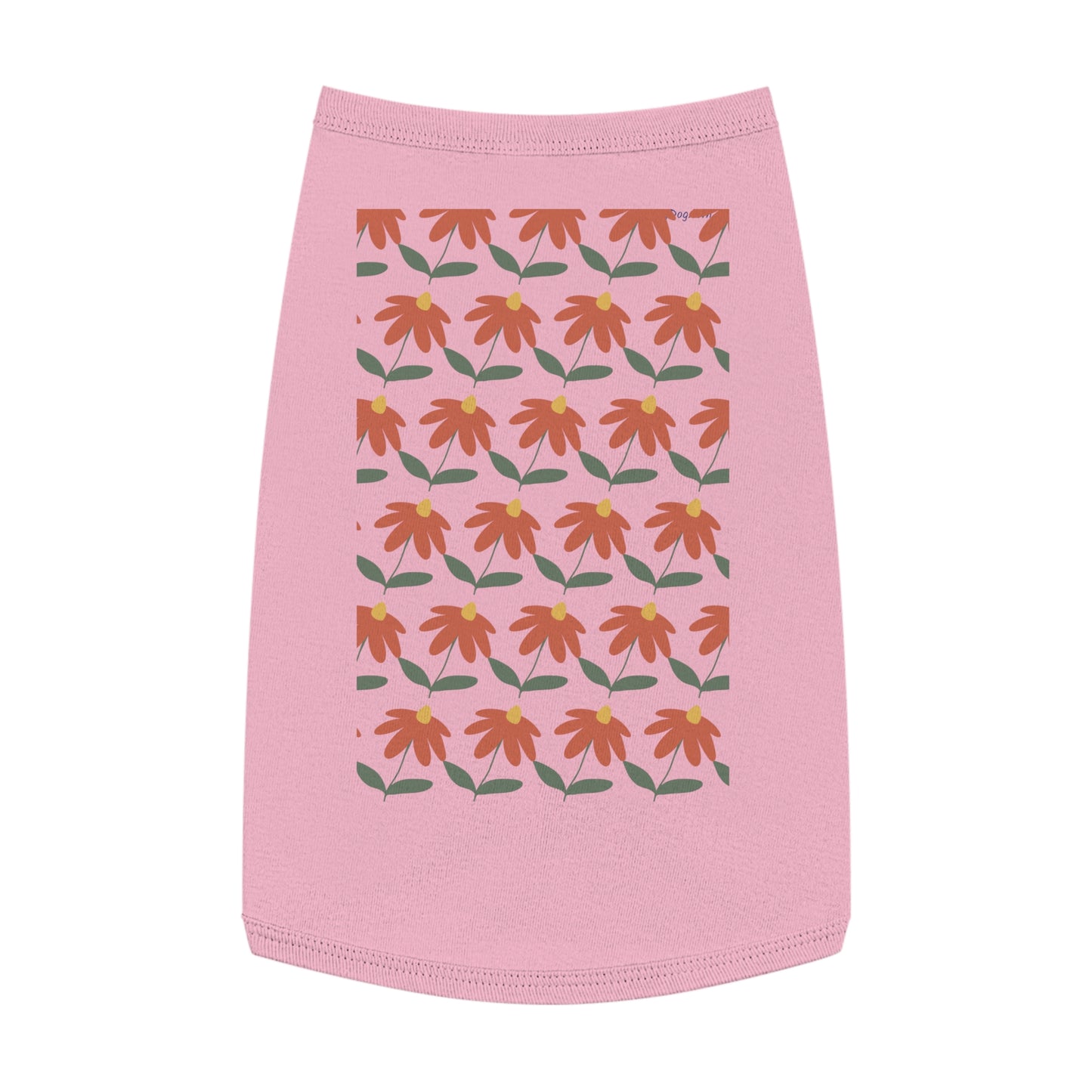 Flower Pet Tank Top.