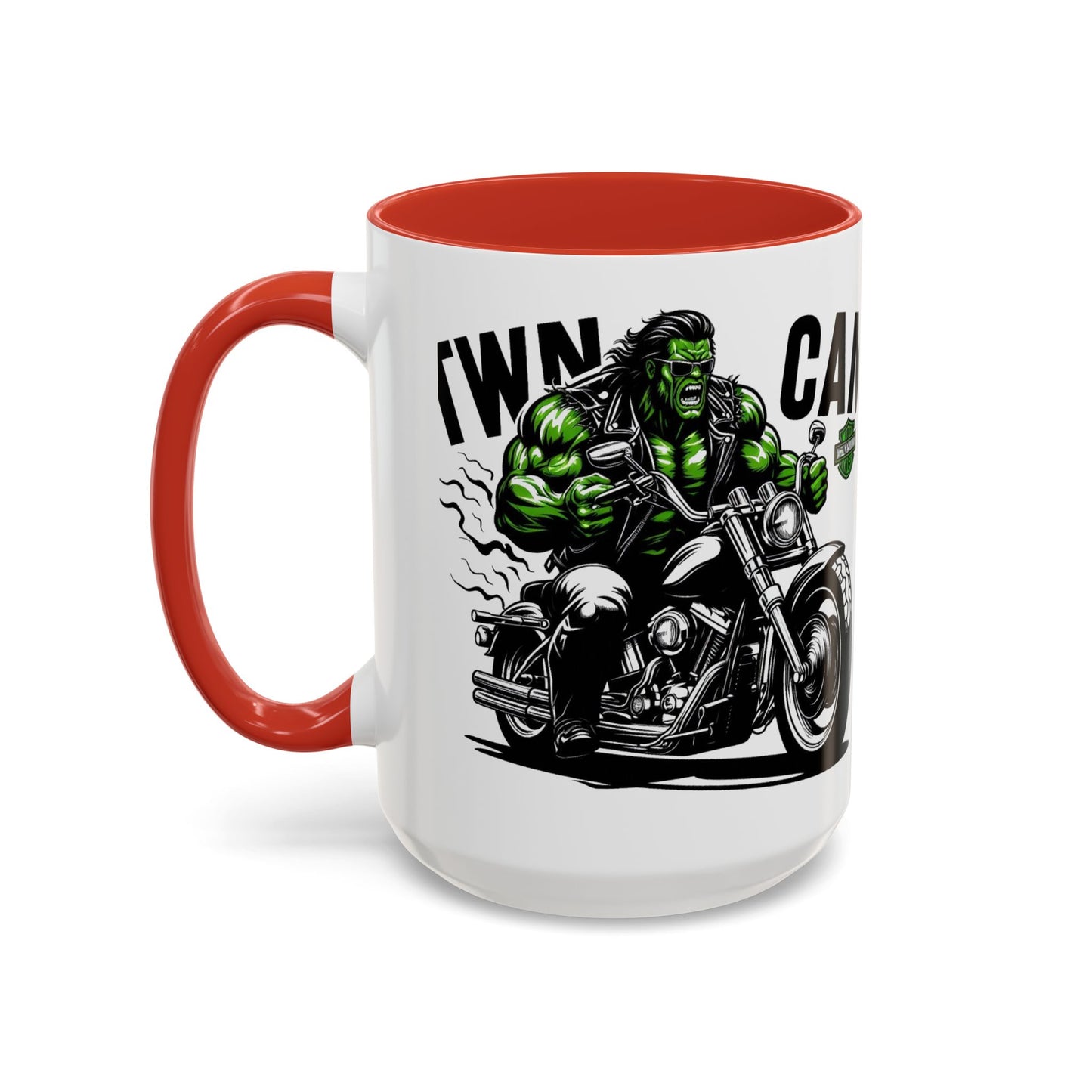 Twin Cam Biker White Mug - 15oz