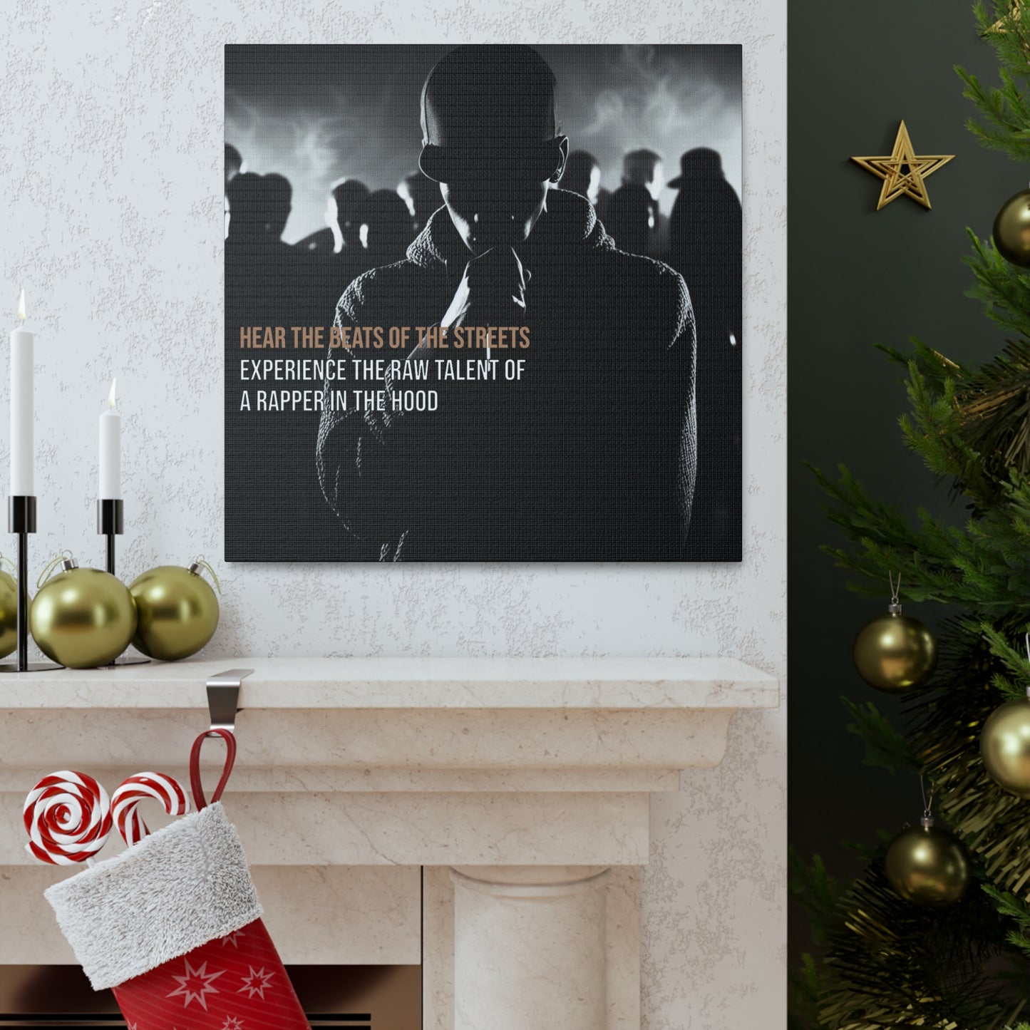 Smoov Street rapper Canvas Wall Art