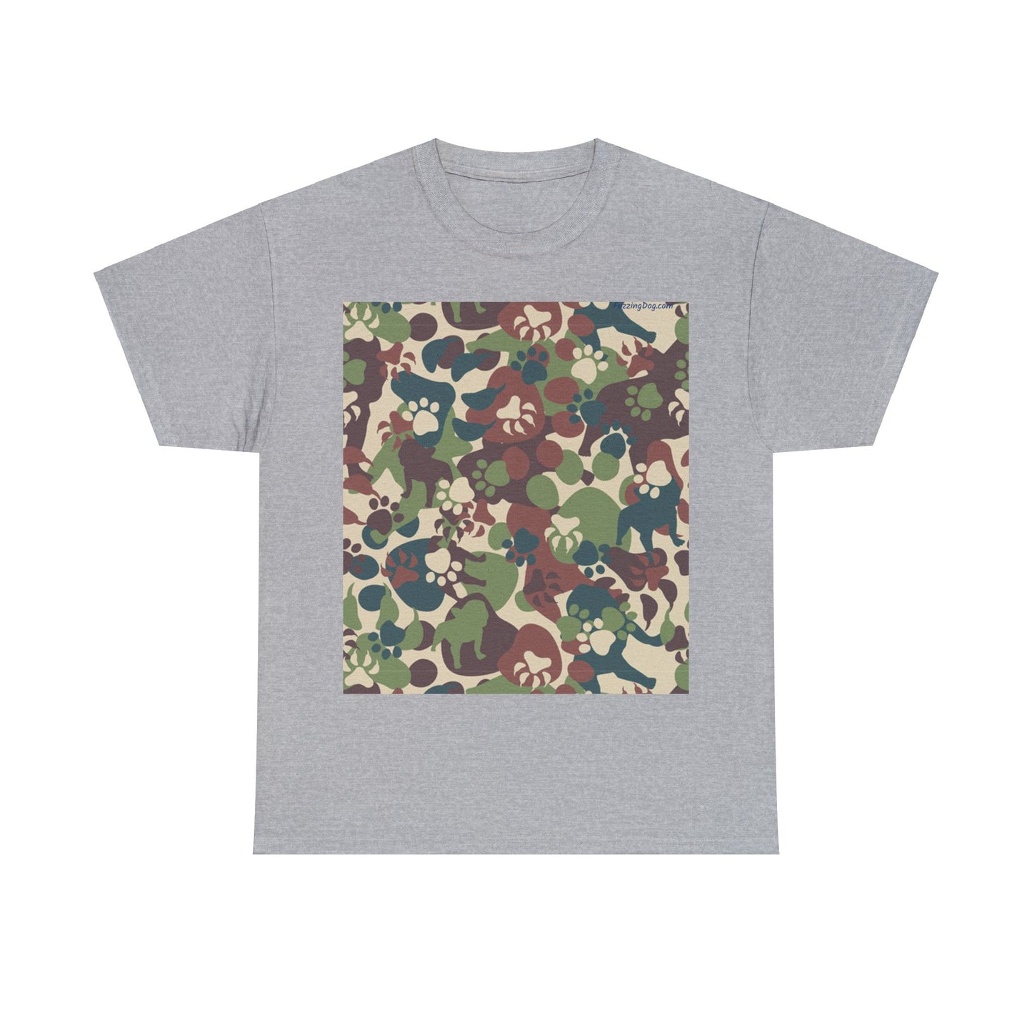 Dog Camo Unisex Heavy Cotton Tee