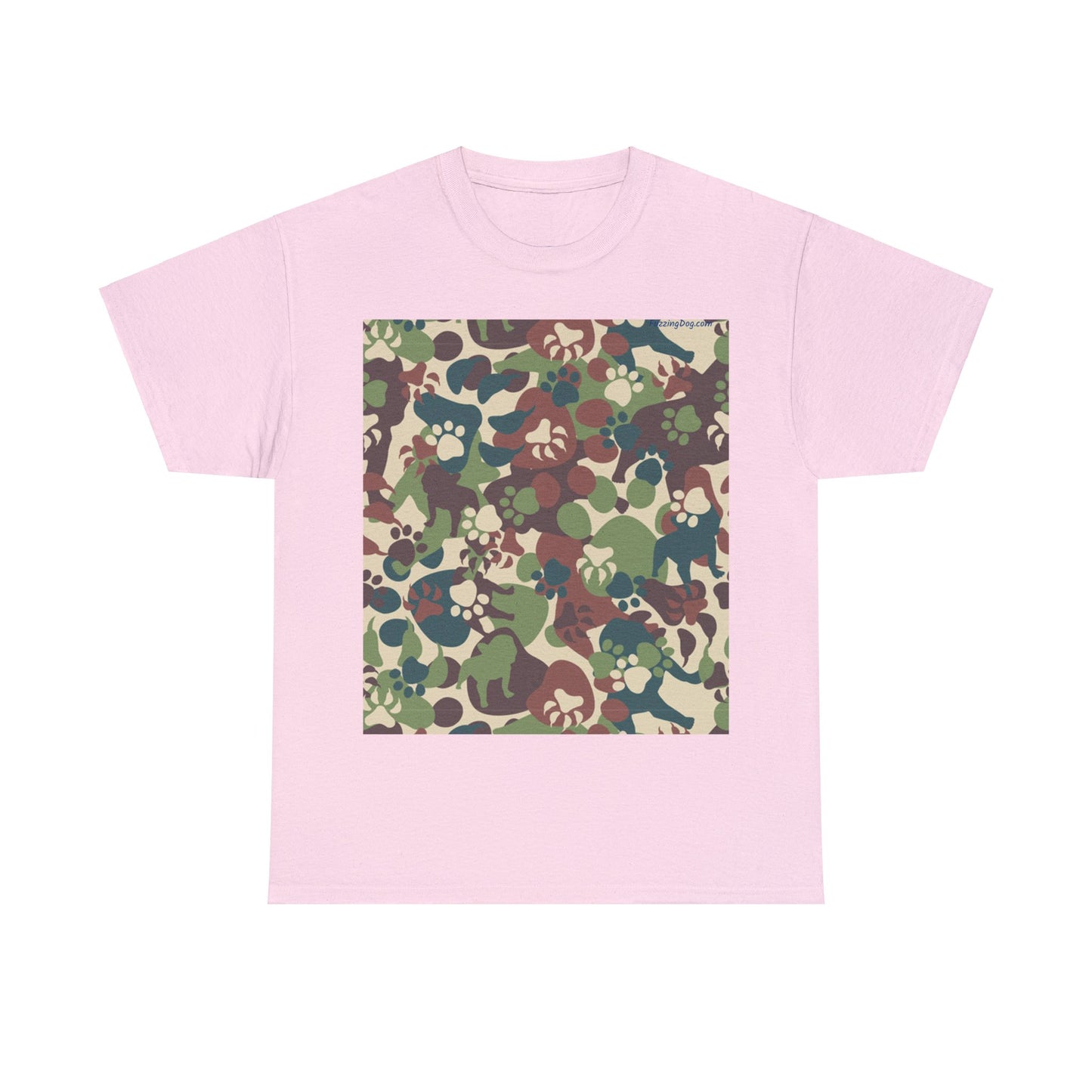 Dog Camo Unisex Heavy Cotton Tee