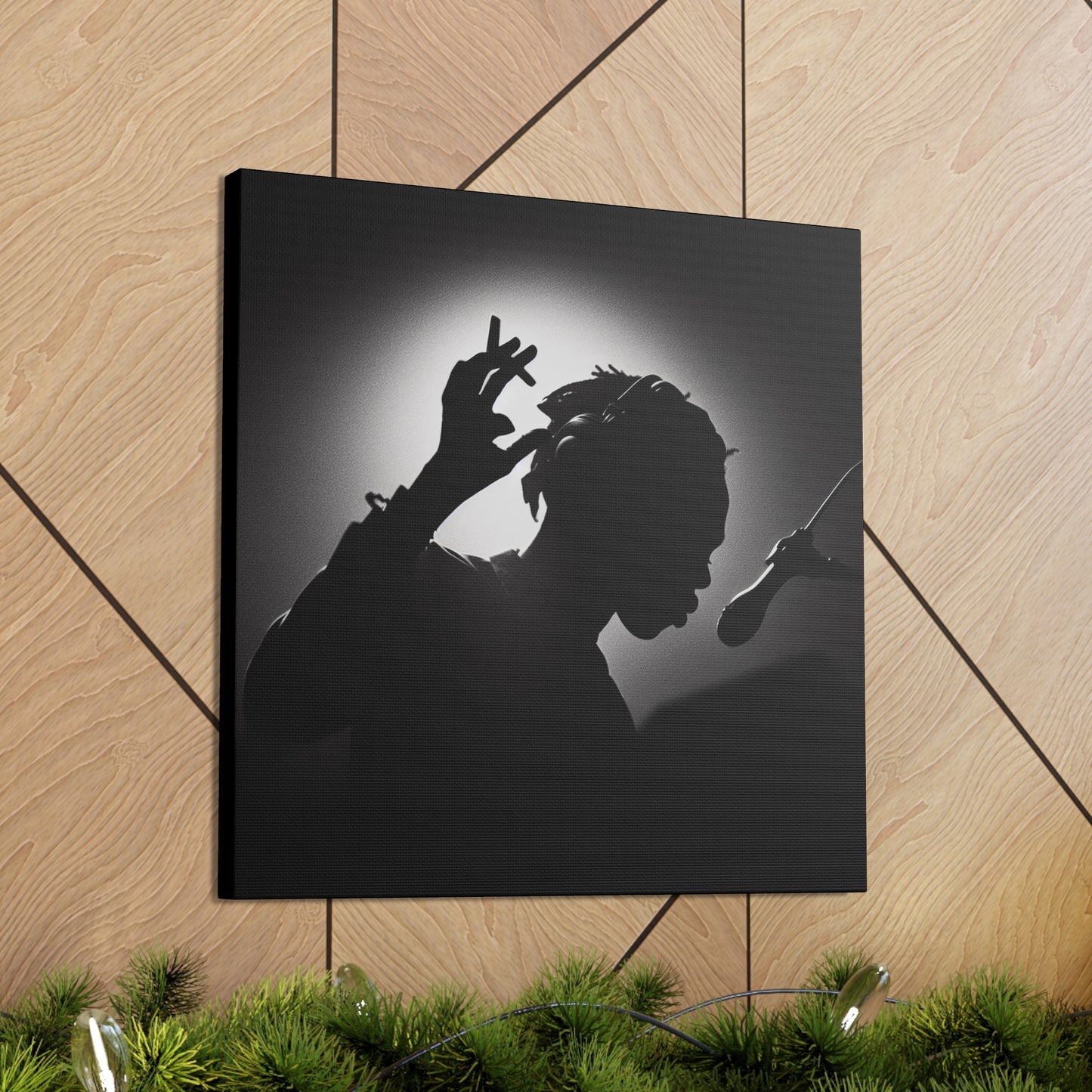 Smoov Magic Rapper Canvas Wall Art