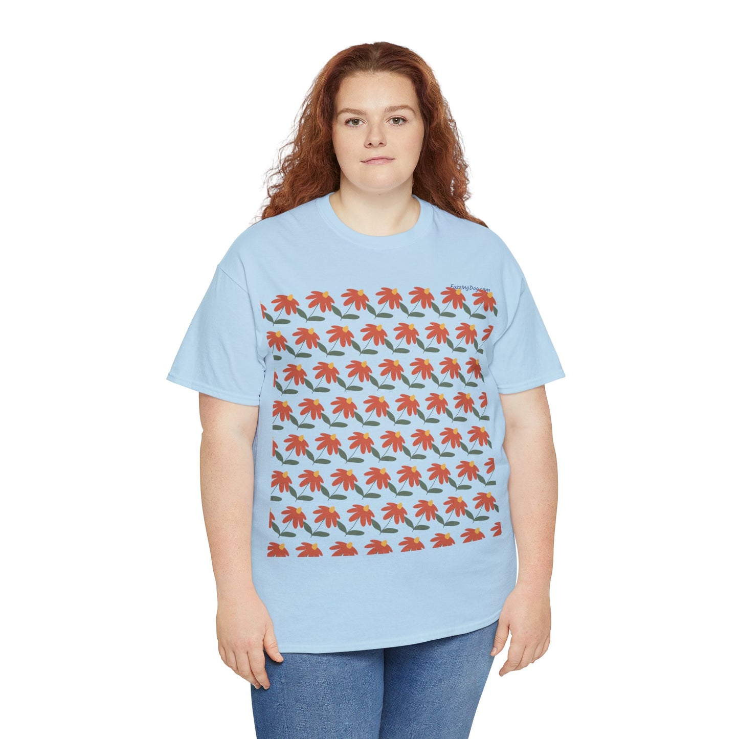 Flower Unisex Heavy Cotton Tee