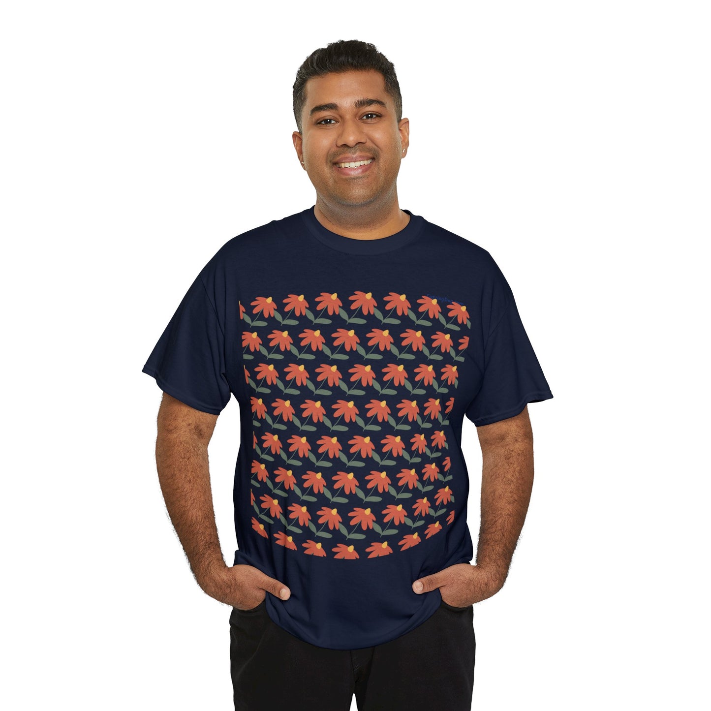 Flower Unisex Heavy Cotton Tee