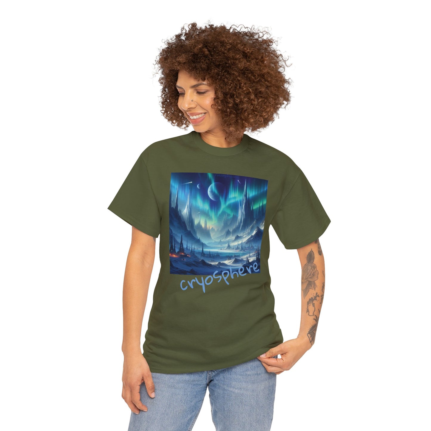 Cryosphere Unisex Heavy Cotton Tee