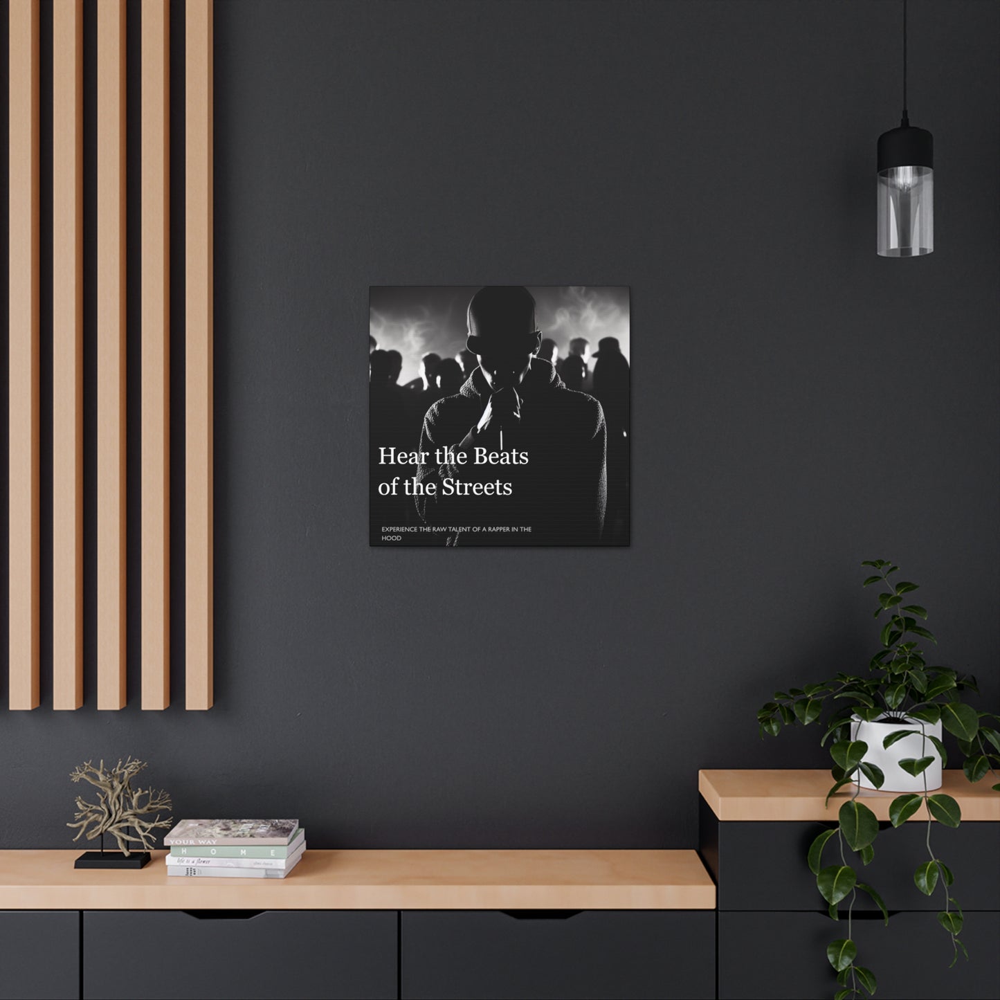 Smoov Street rapper Canvas Wall Art