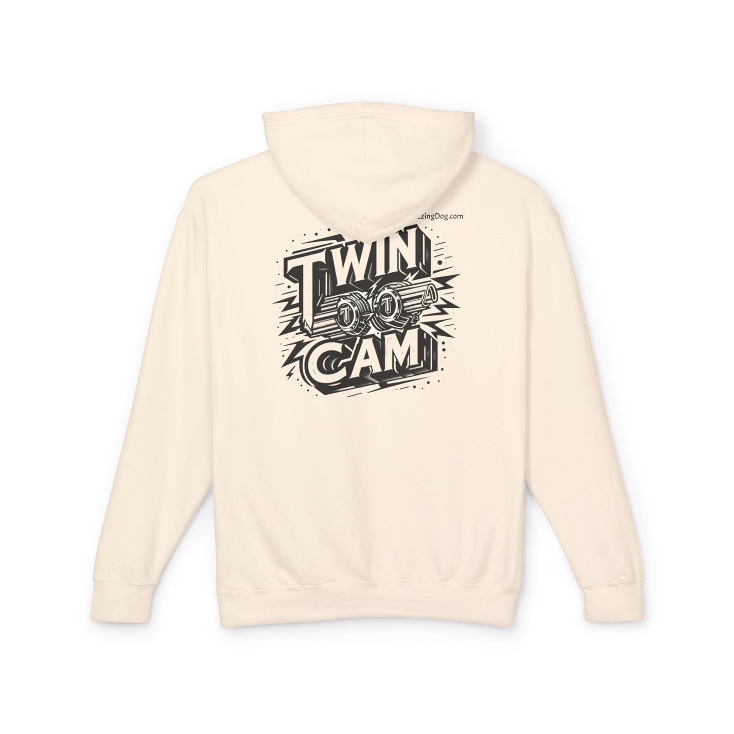 Twin Cam Motor Lightweight Hoodie - Cotton