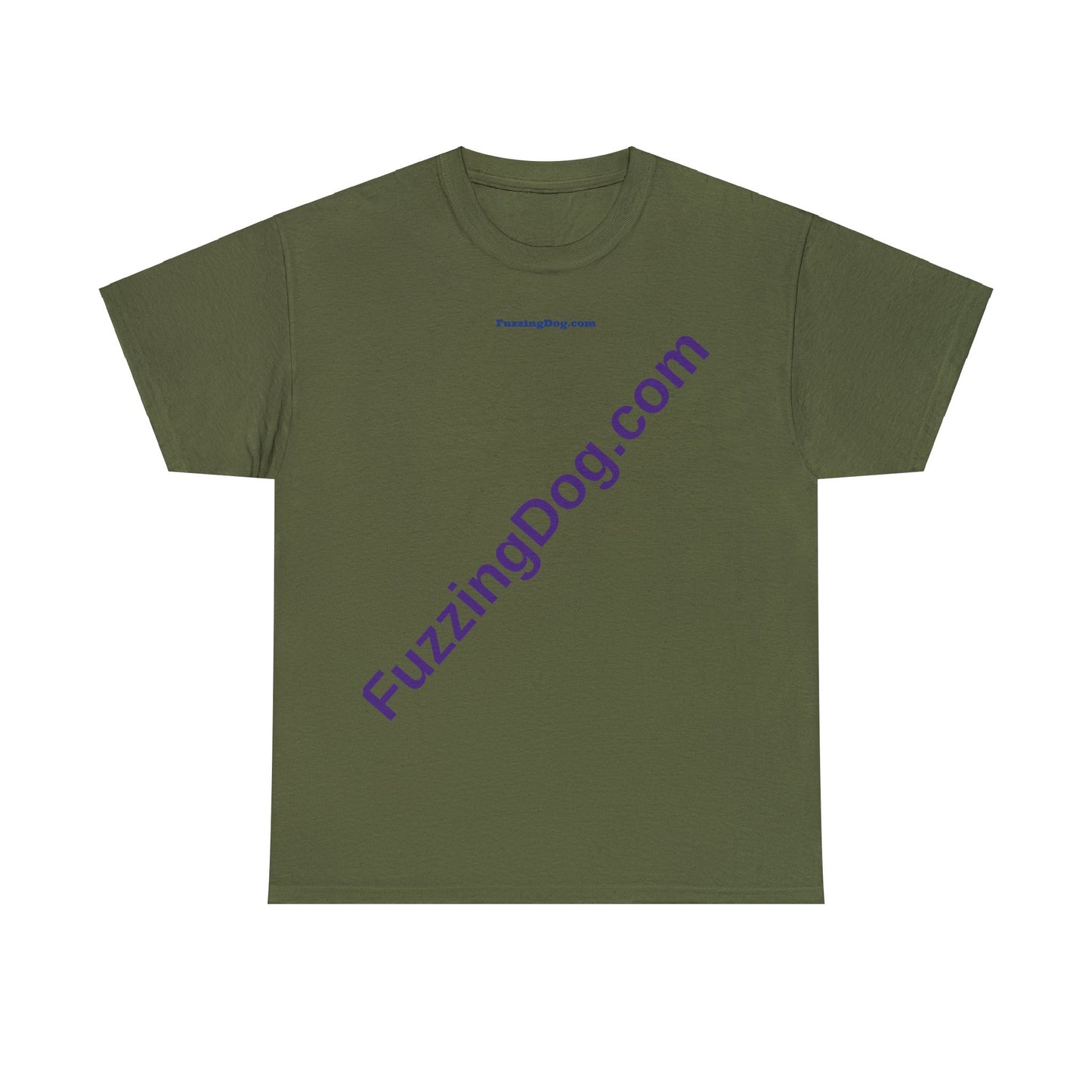 Fuzzing Dog Unisex Heavy Cotton Tee