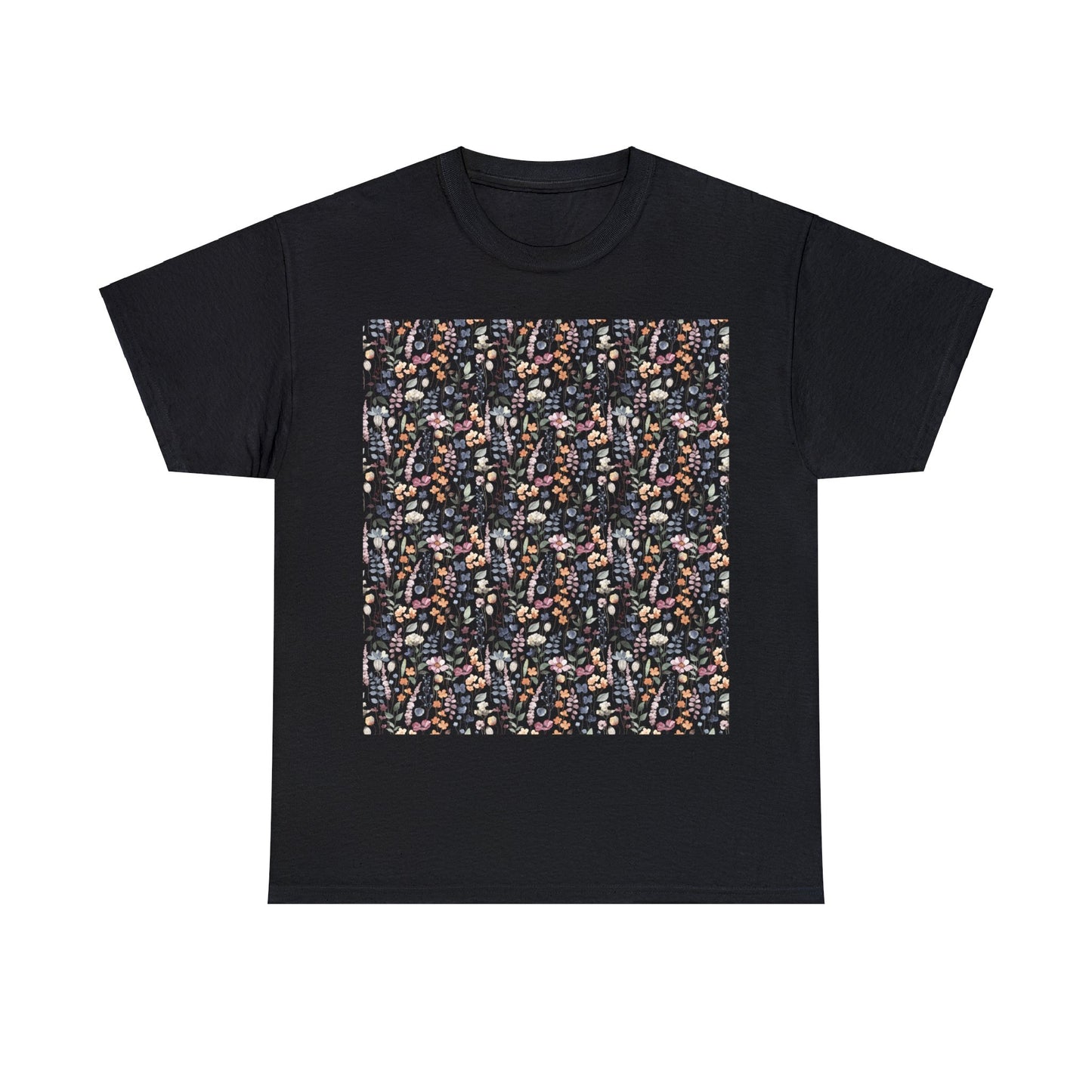 Flowers Unisex Heavy Cotton Tee
