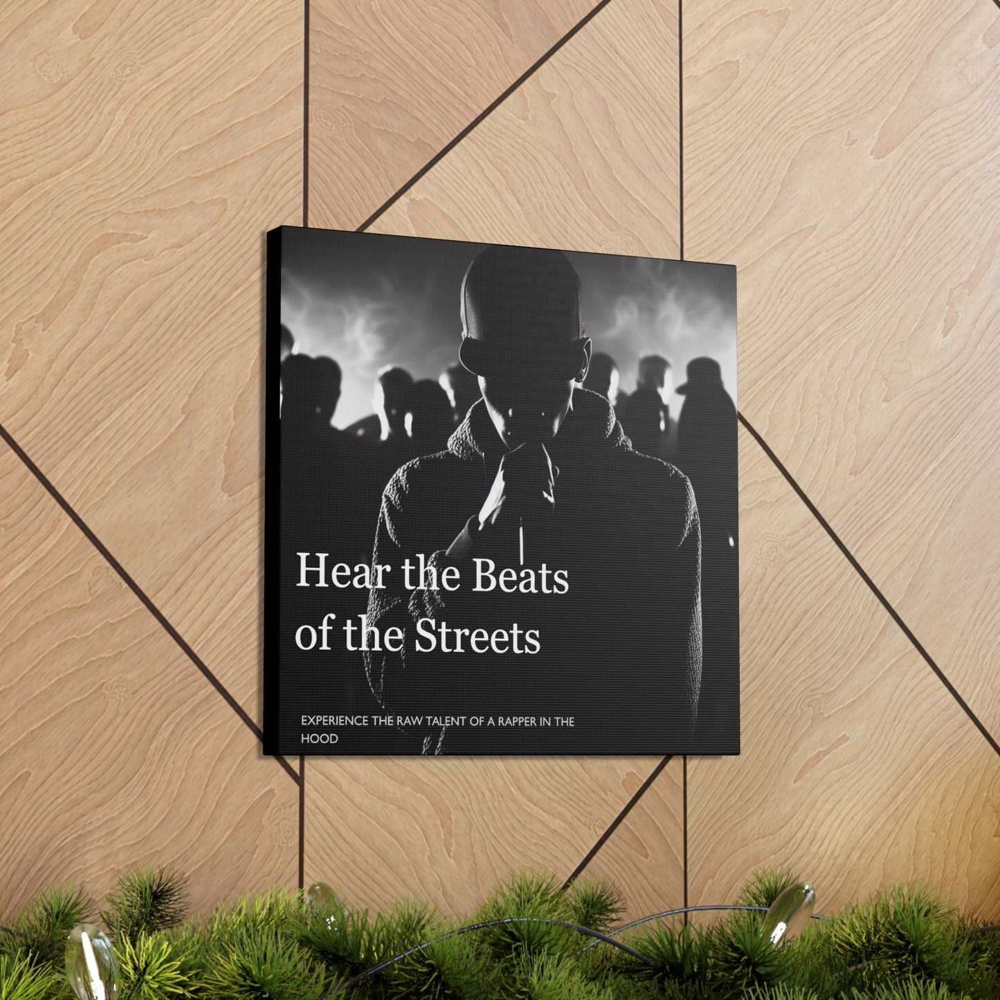 Smoov Street rapper Canvas Wall Art