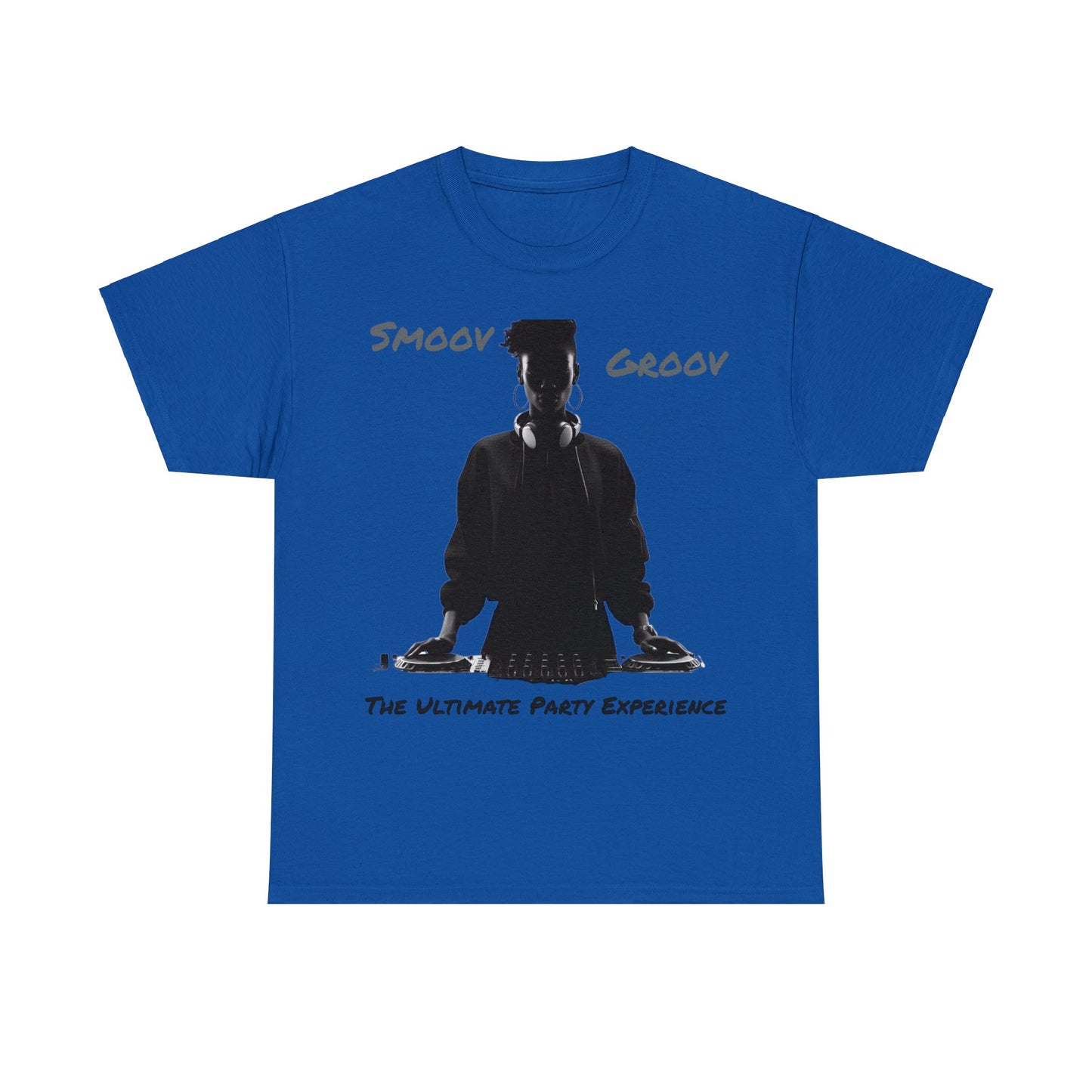 Smoov Groov Black Artist DJ Unisex Heavy Cotton T-Shirt