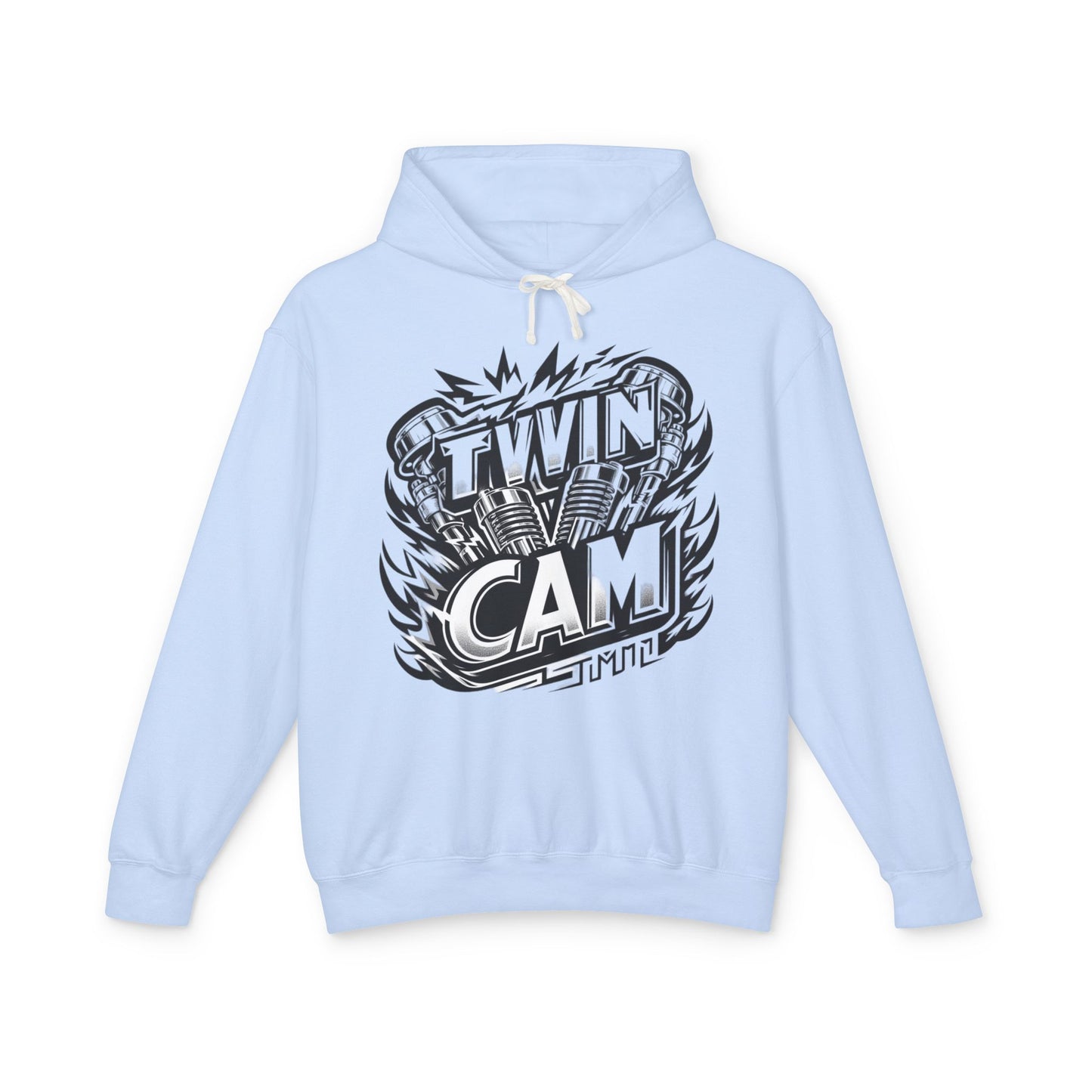 Twin Cam Motor Lightweight Hoodie - Cotton