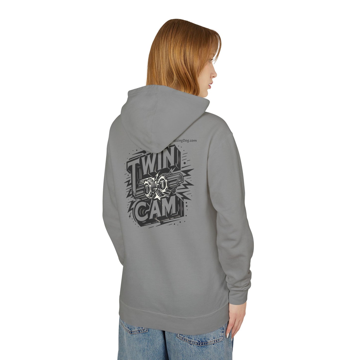 Twin Cam Motor Lightweight Hoodie - Cotton