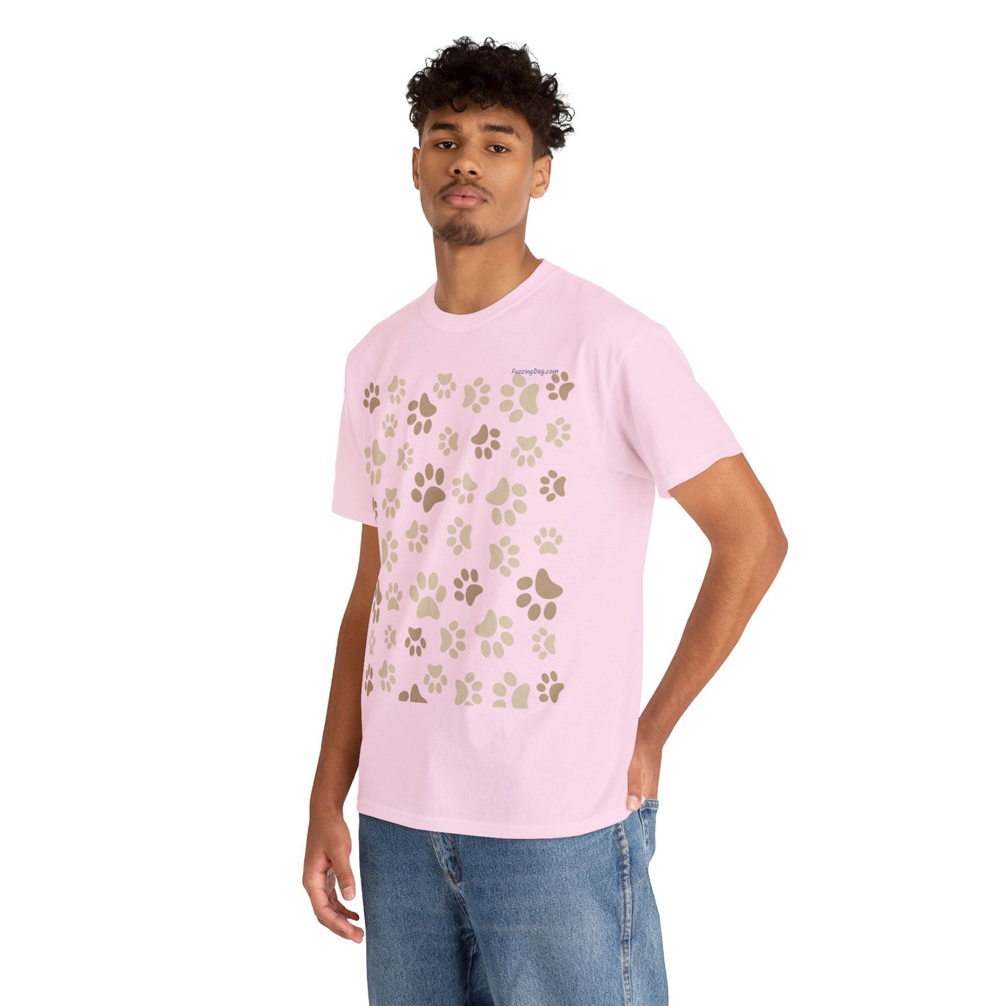 Dog Paws Unisex Heavy Cotton Tee