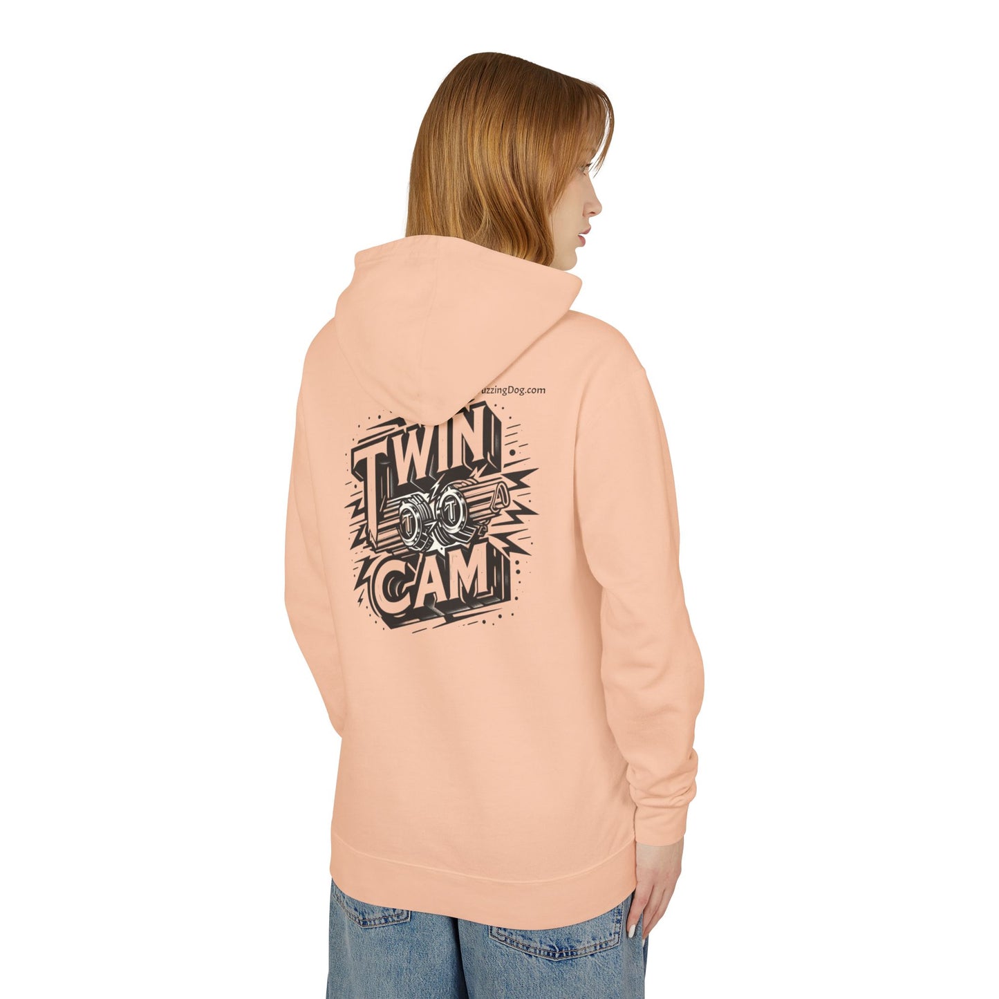 Twin Cam Motor Lightweight Hoodie - Cotton