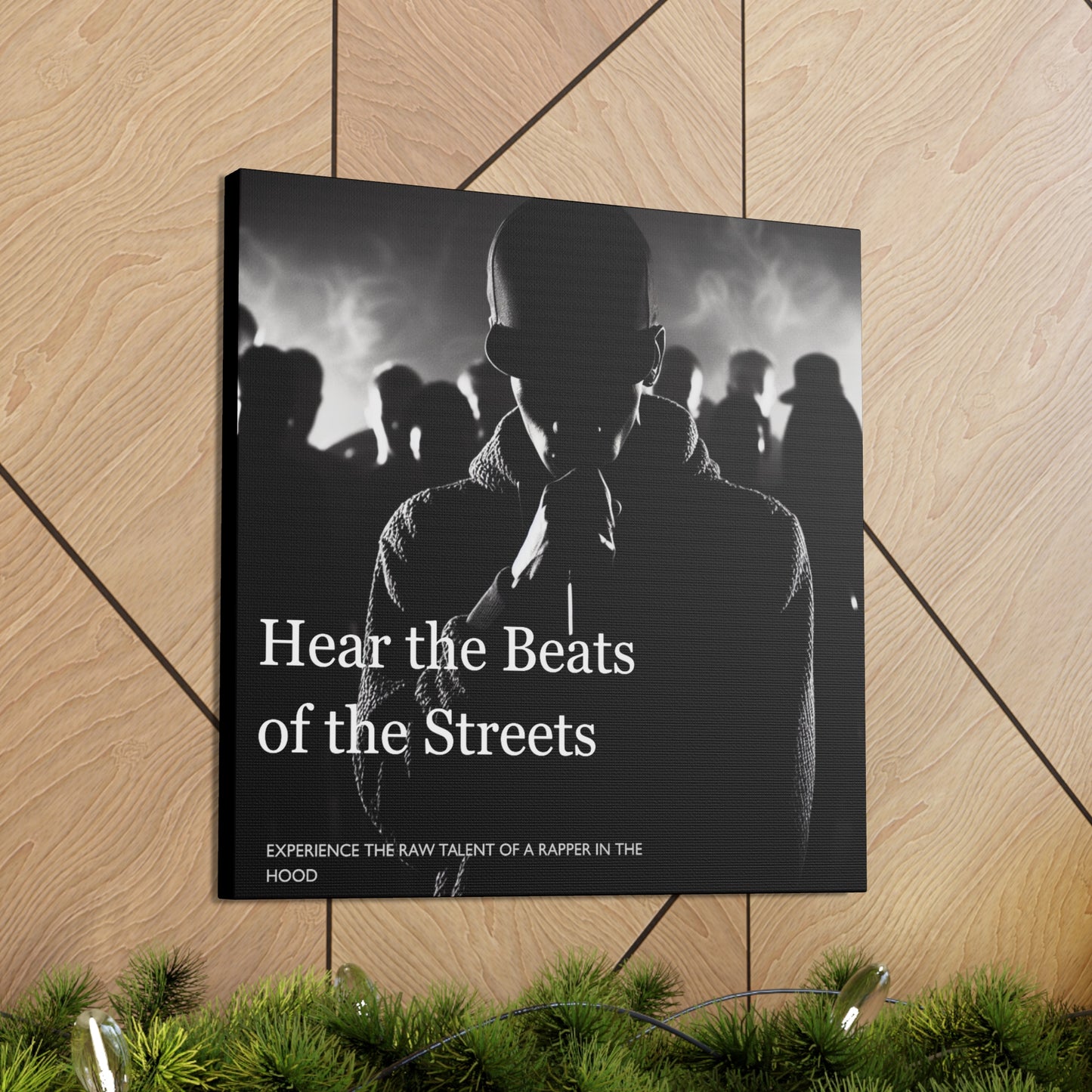 Smoov Street rapper Canvas Wall Art