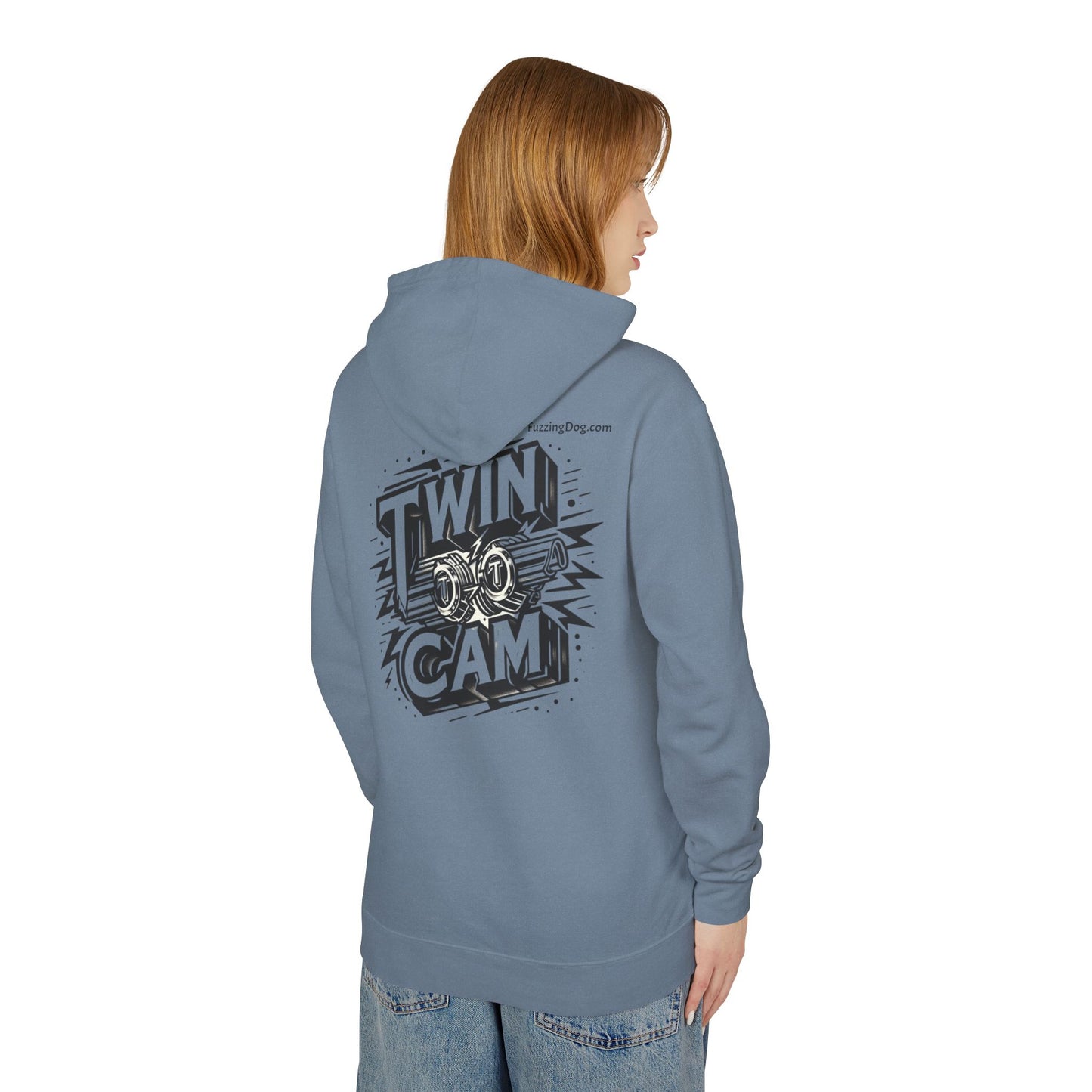 Twin Cam Motor Lightweight Hoodie - Cotton