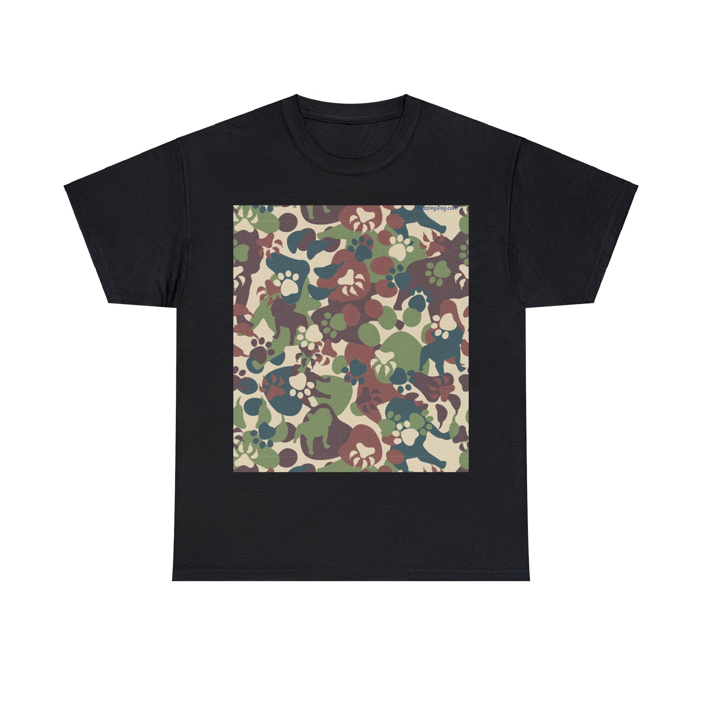 Dog Camo Unisex Heavy Cotton Tee