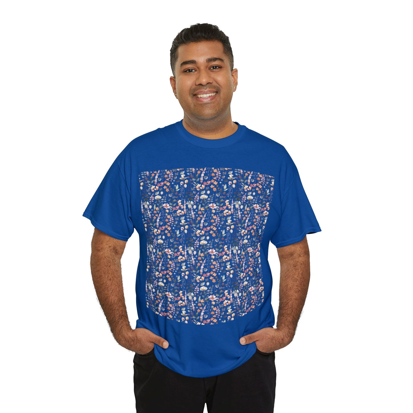 Flowers Unisex Heavy Cotton Tee