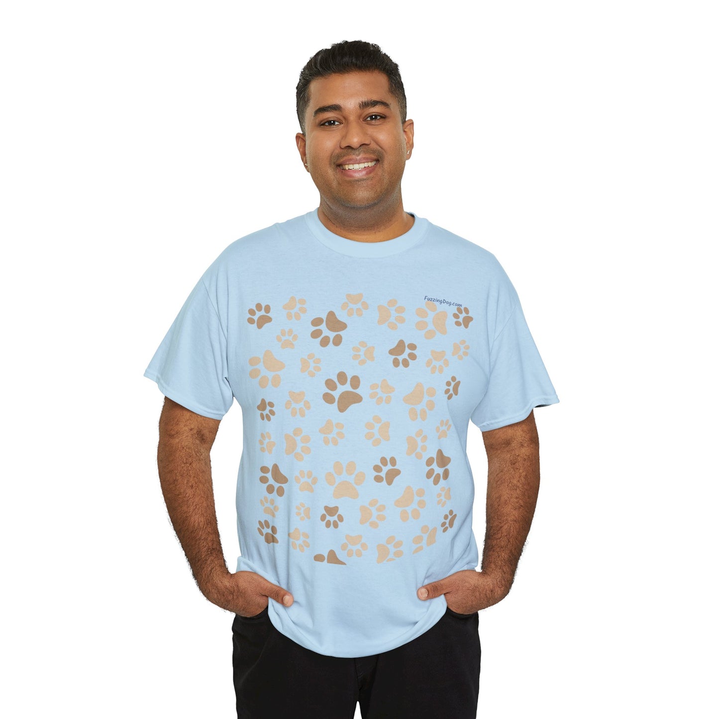 Dog Paws Unisex Heavy Cotton Tee