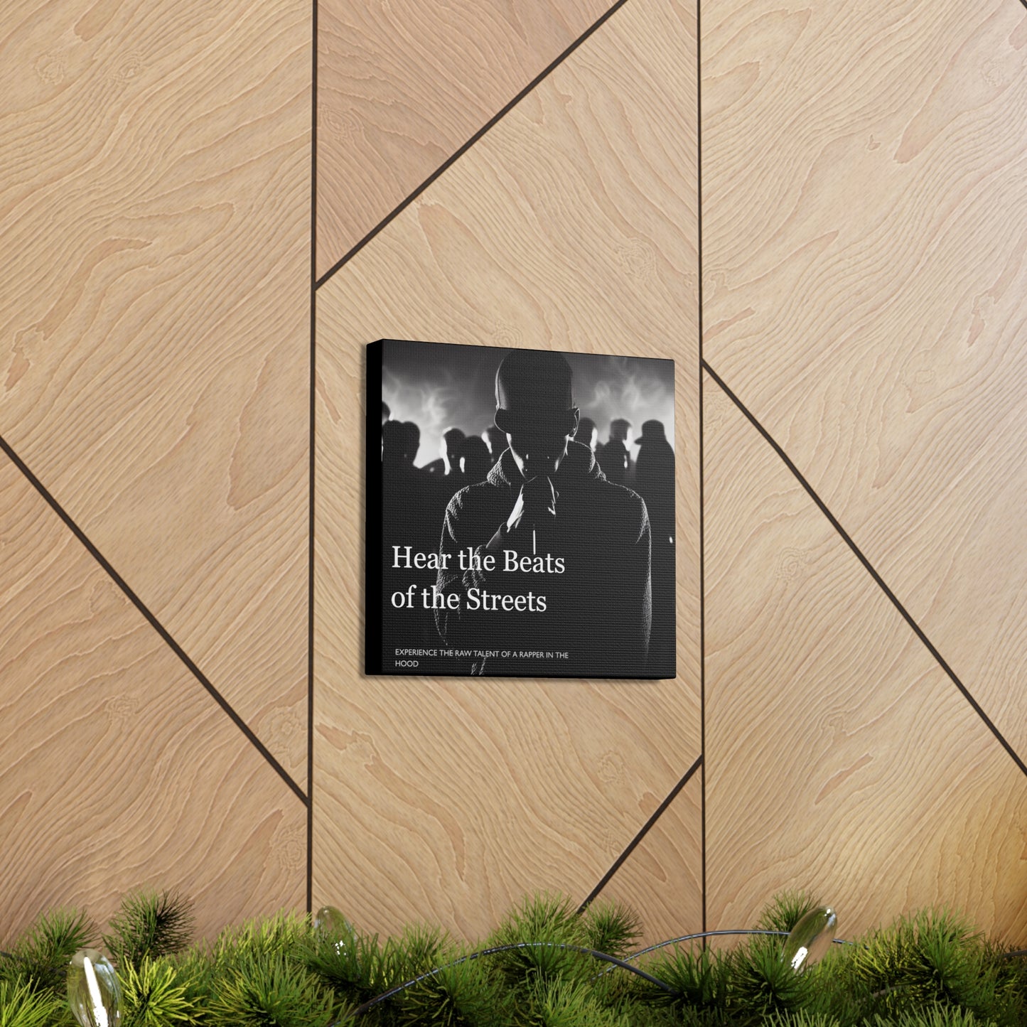 Smoov Street rapper Canvas Wall Art