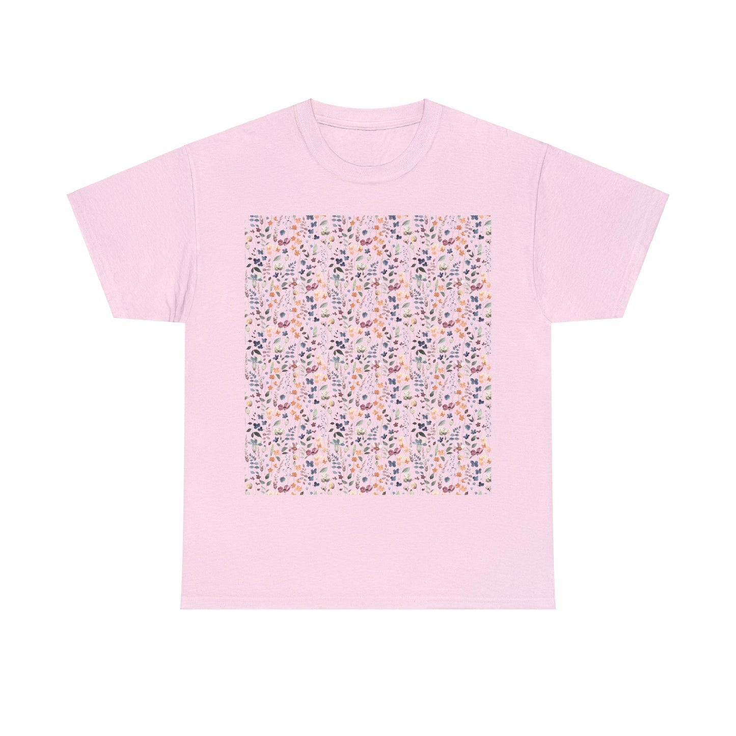 Flowers Unisex Heavy Cotton Tee