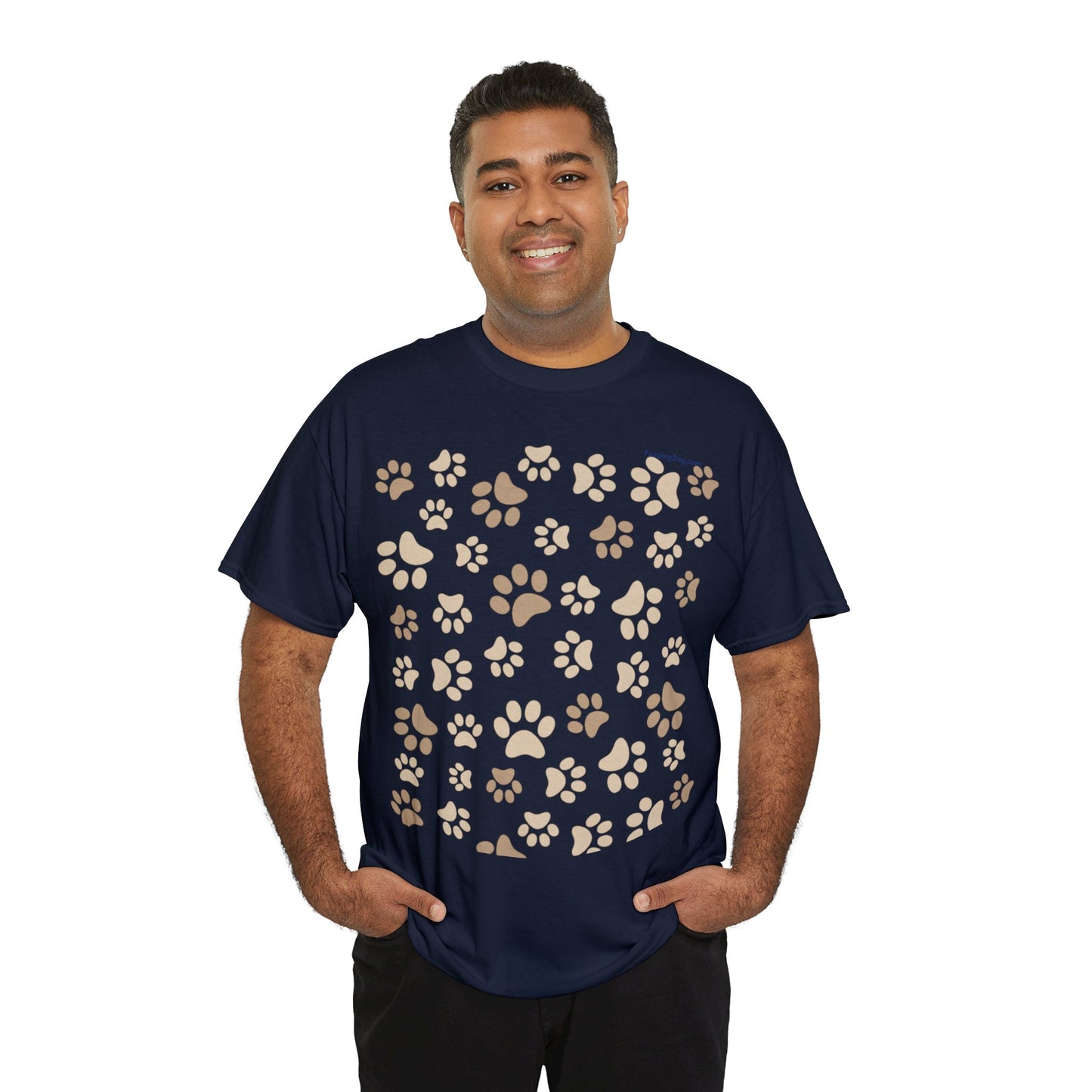 Dog Paws Unisex Heavy Cotton Tee