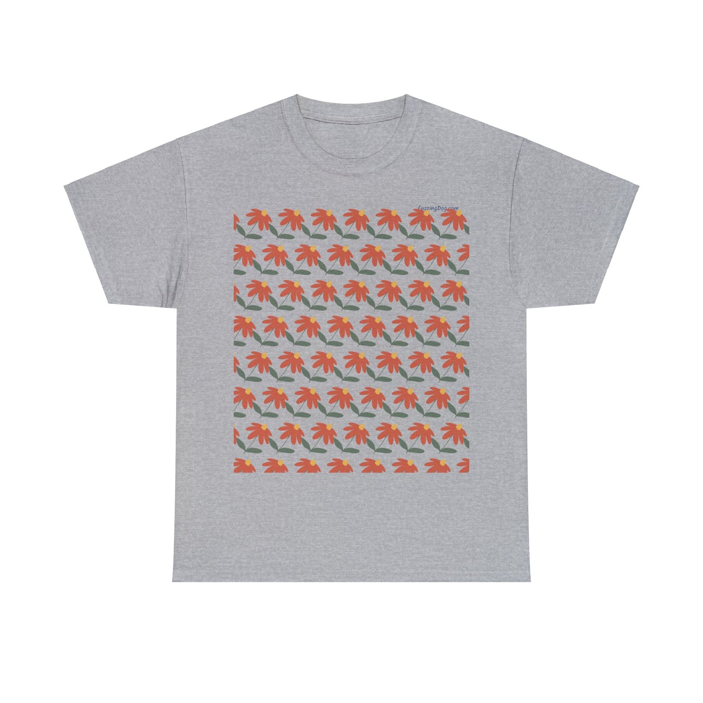 Flower Unisex Heavy Cotton Tee