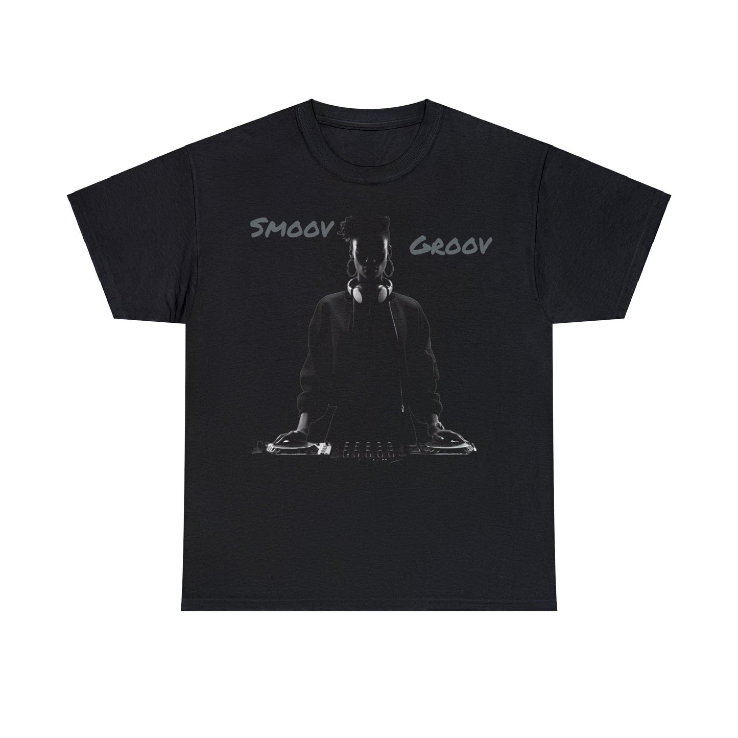 Smoov Groov Black Artist DJ Unisex Heavy Cotton T-Shirt