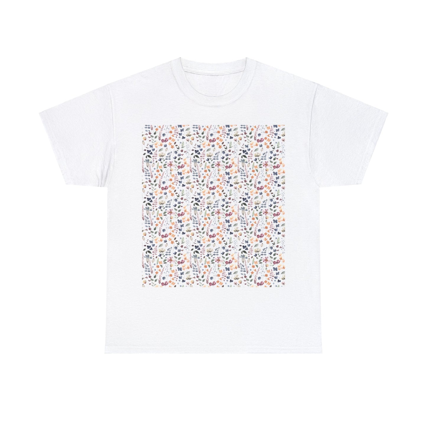 Flowers Unisex Heavy Cotton Tee