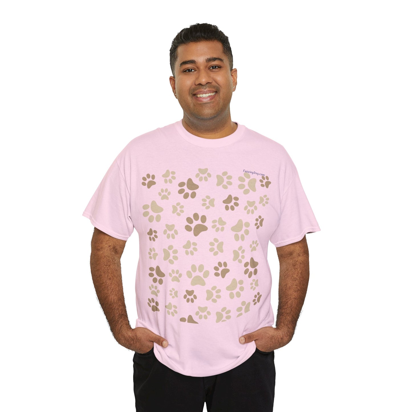 Dog Paws Unisex Heavy Cotton Tee