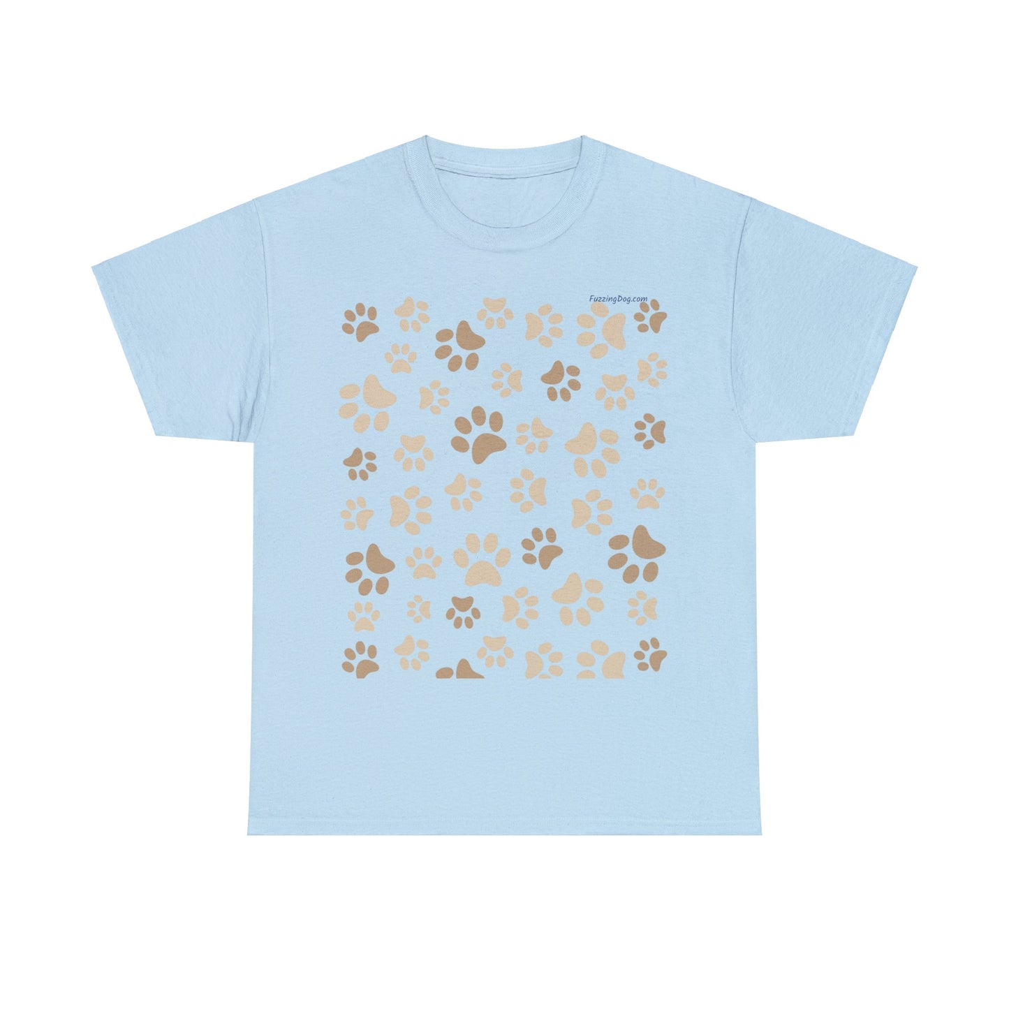 Dog Paws Unisex Heavy Cotton Tee
