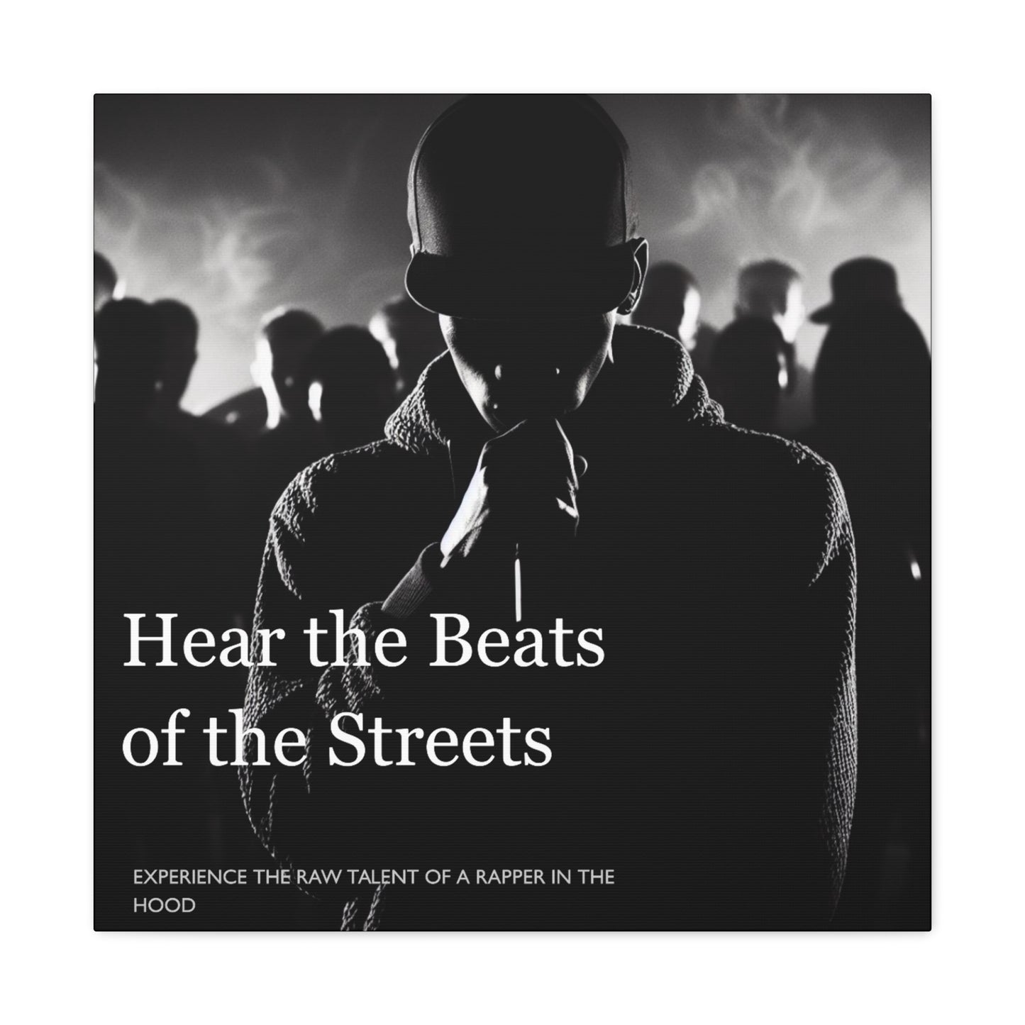 Smoov Street rapper Canvas Wall Art