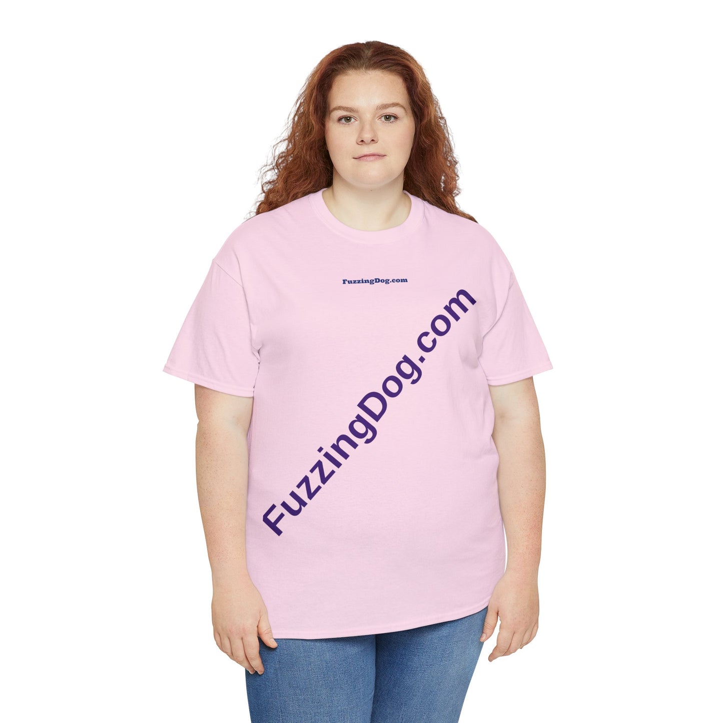 Fuzzing Dog Unisex Heavy Cotton Tee