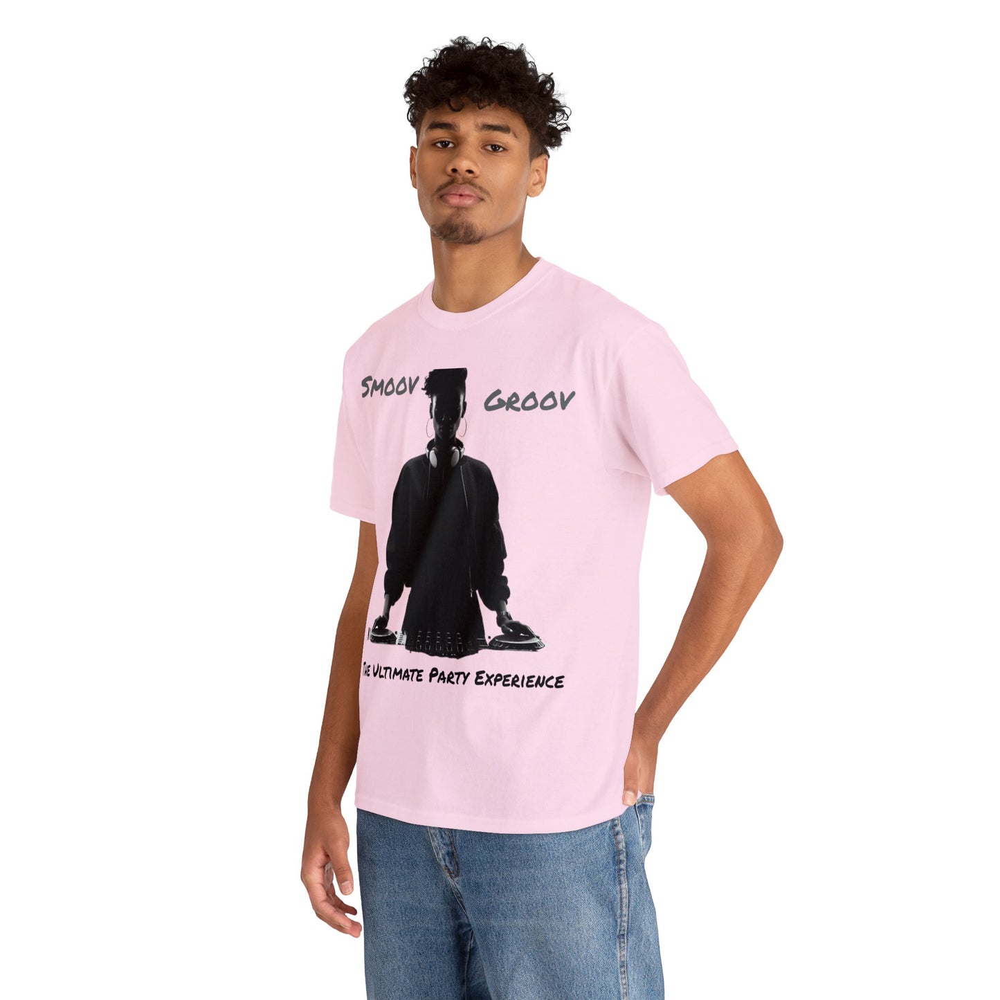 Smoov Groov Black Artist DJ Unisex Heavy Cotton T-Shirt