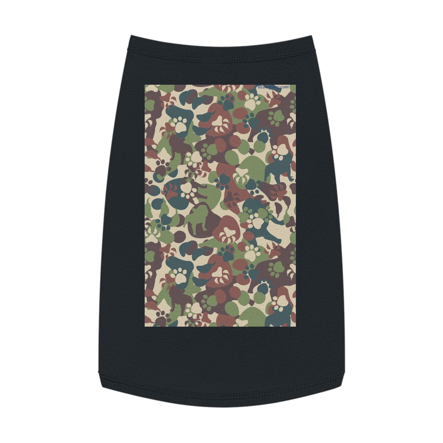 Camo Pet Tank Top.
