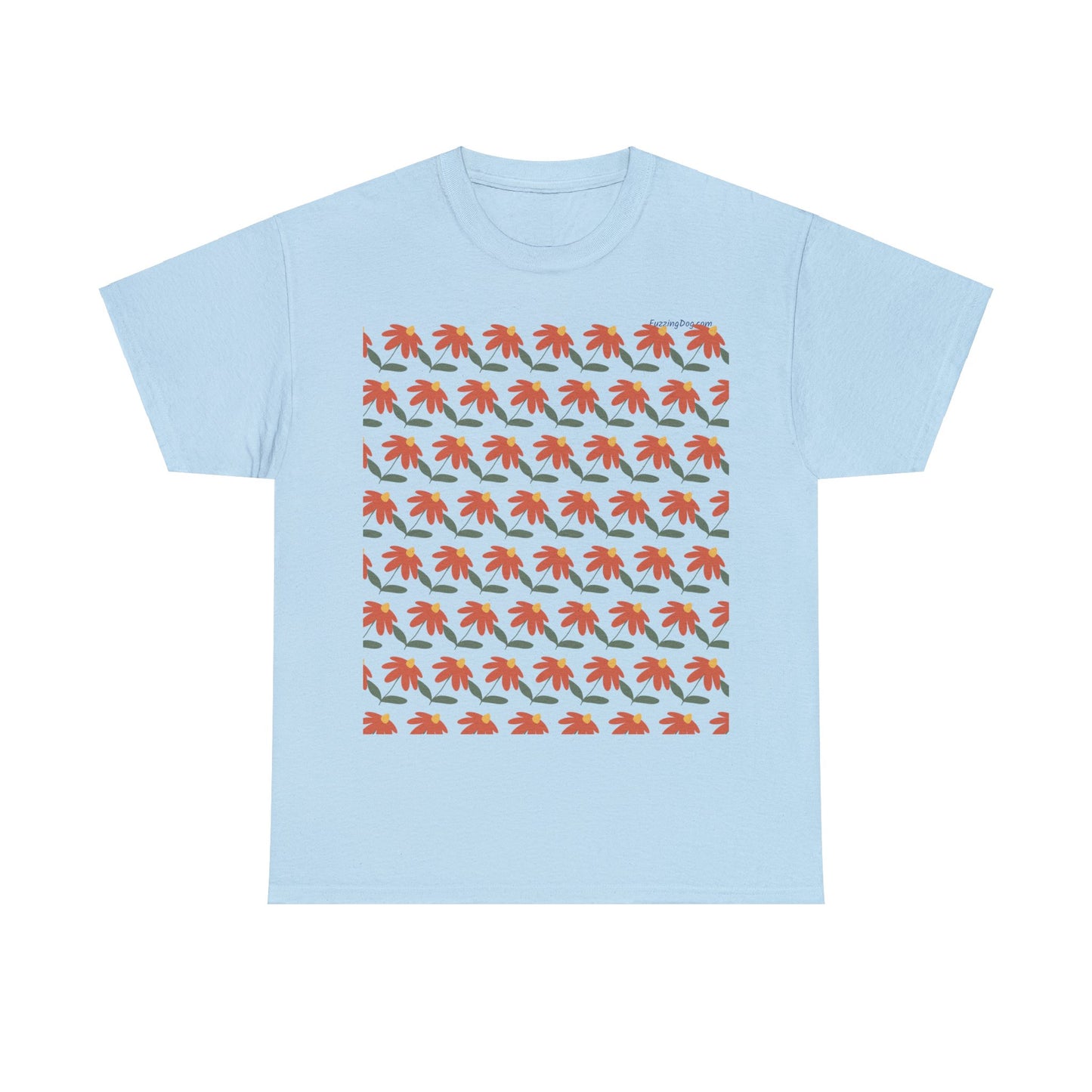 Flower Unisex Heavy Cotton Tee