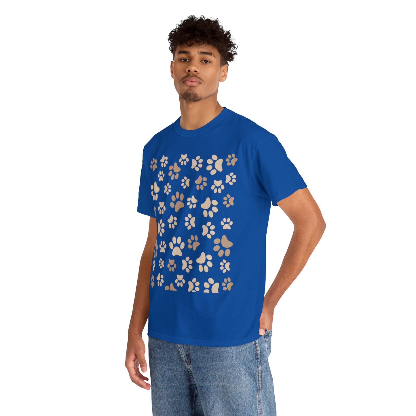 Dog Paws Unisex Heavy Cotton Tee