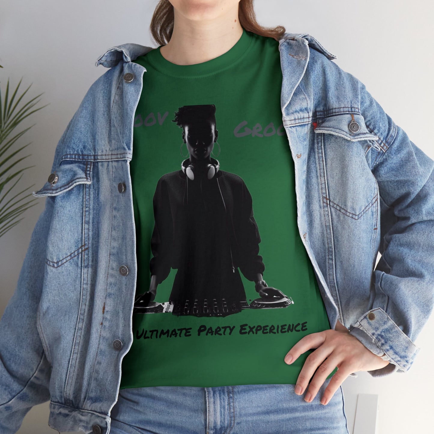Smoov Groov Black Artist DJ Unisex Heavy Cotton T-Shirt