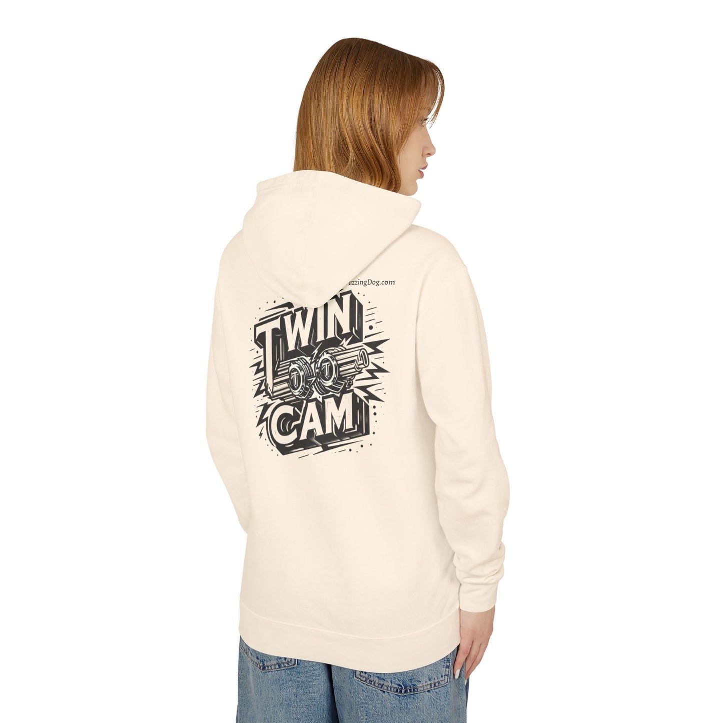Twin Cam Motor Lightweight Hoodie - Cotton
