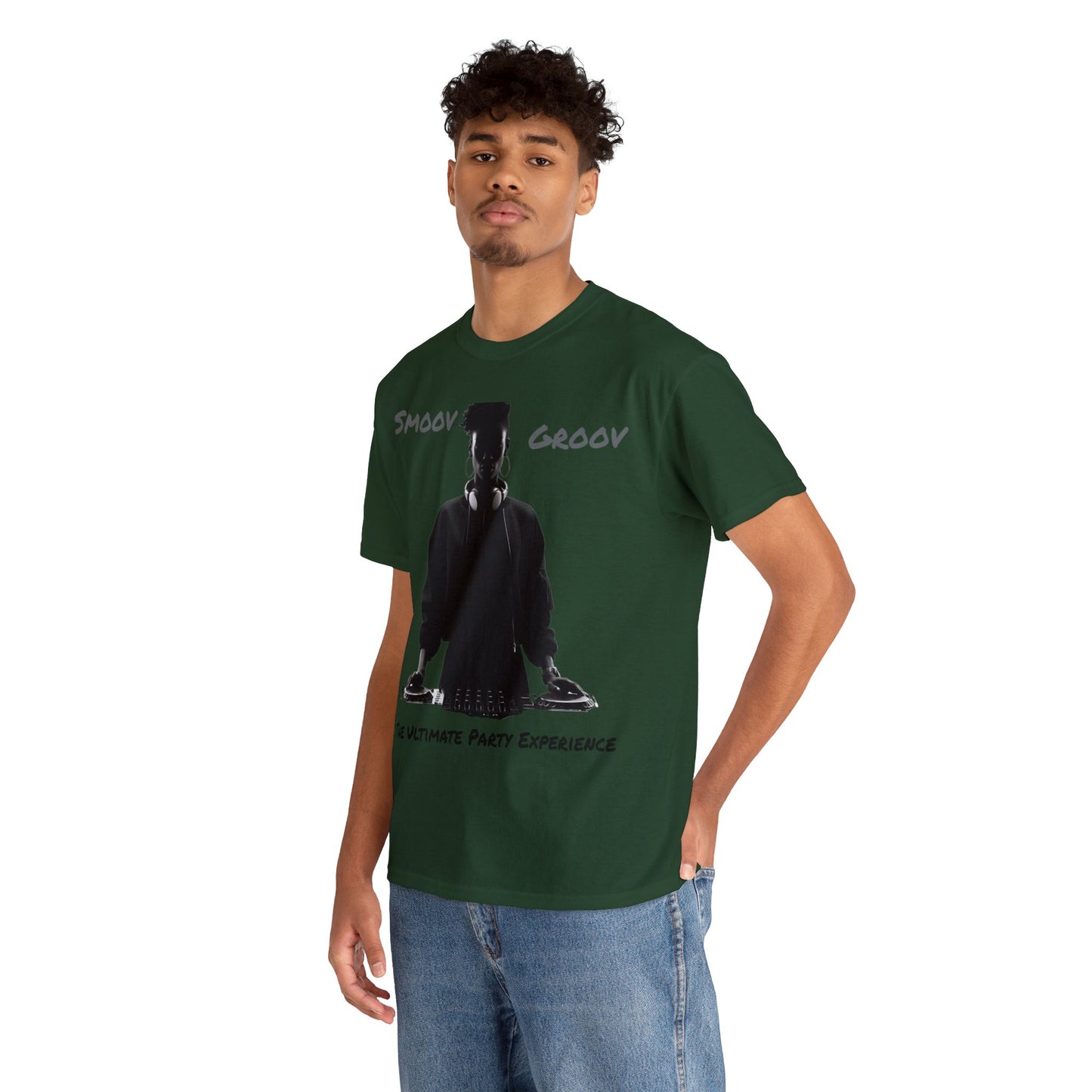 Smoov Groov Black Artist DJ Unisex Heavy Cotton T-Shirt