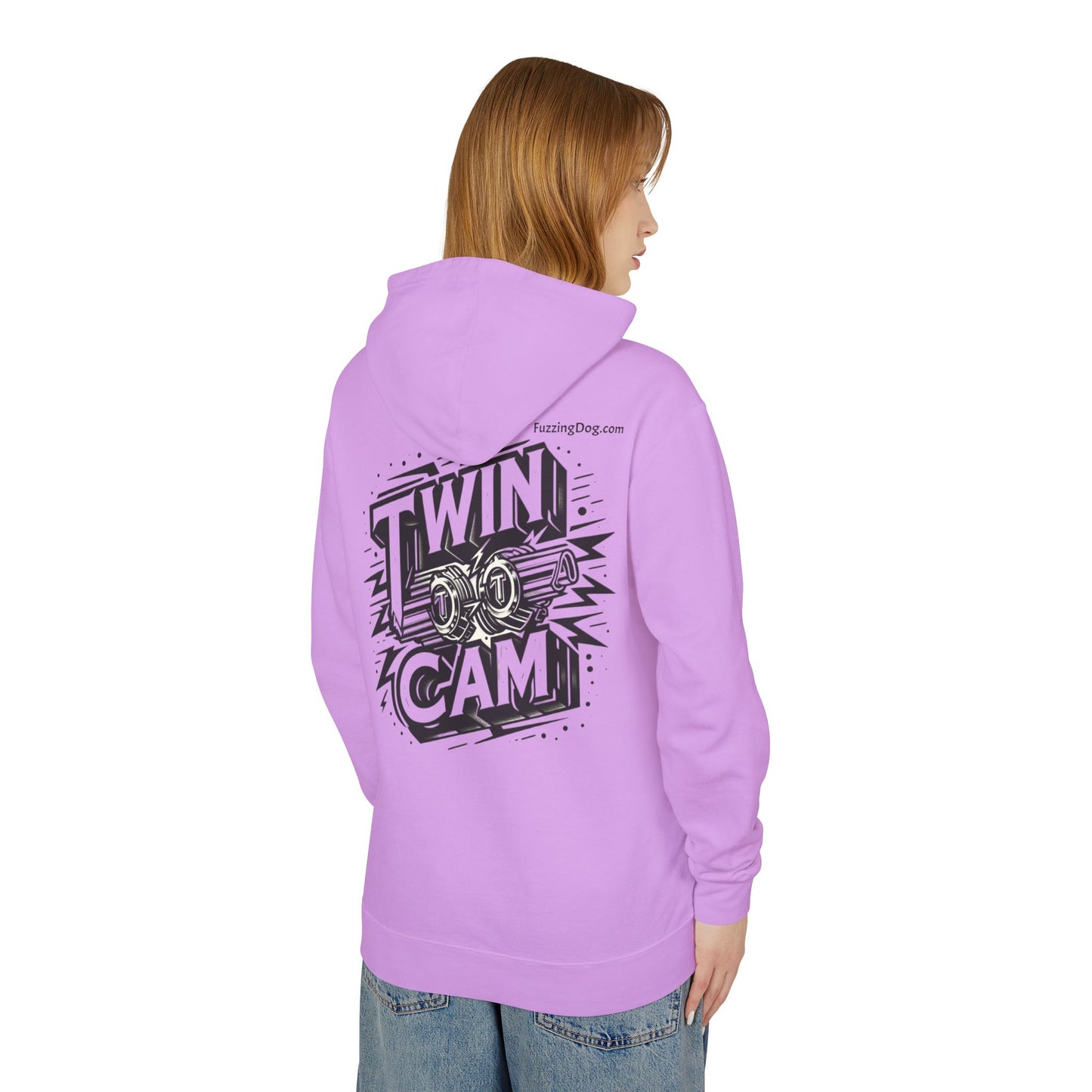 Twin Cam Motor Lightweight Hoodie - Cotton