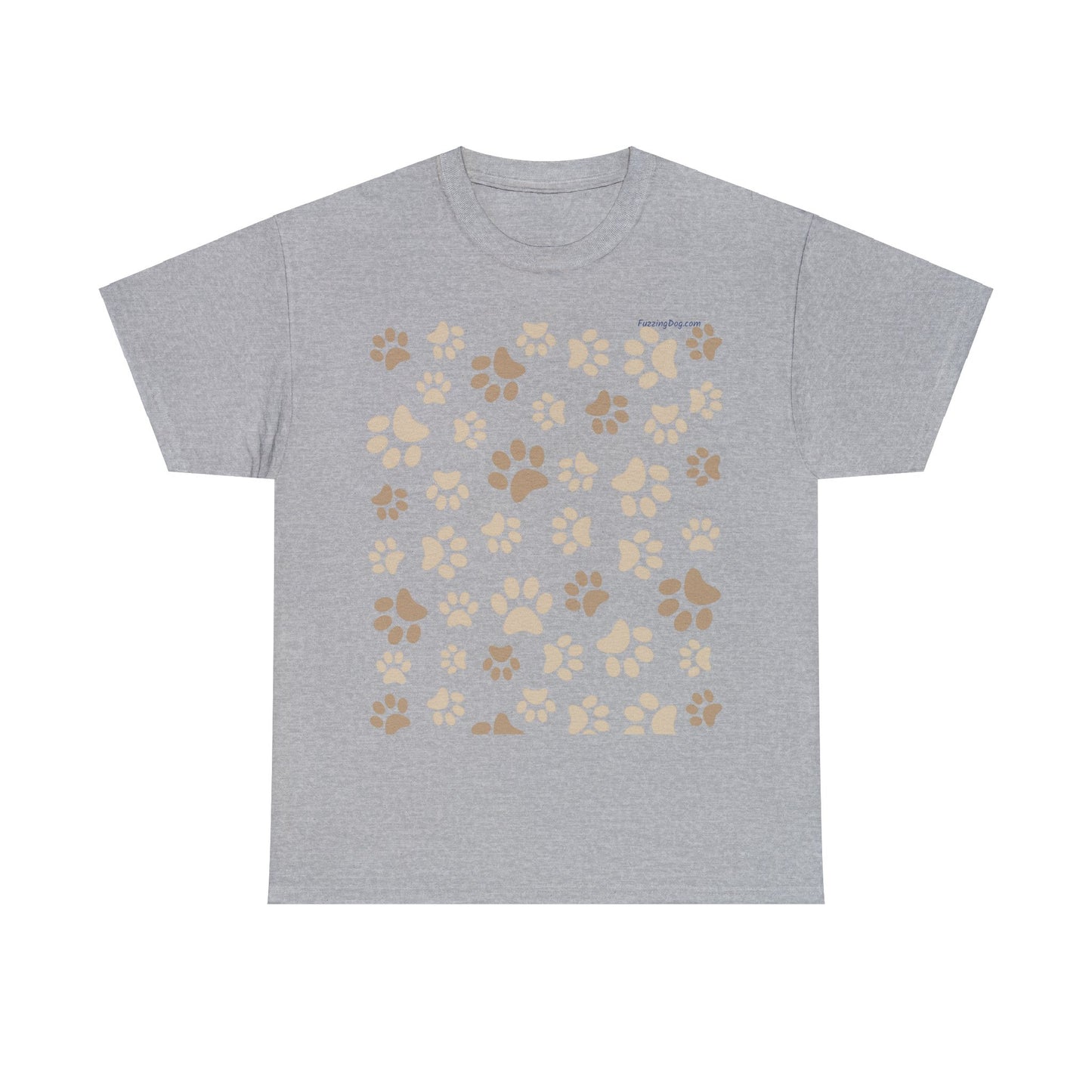 Dog Paws Unisex Heavy Cotton Tee